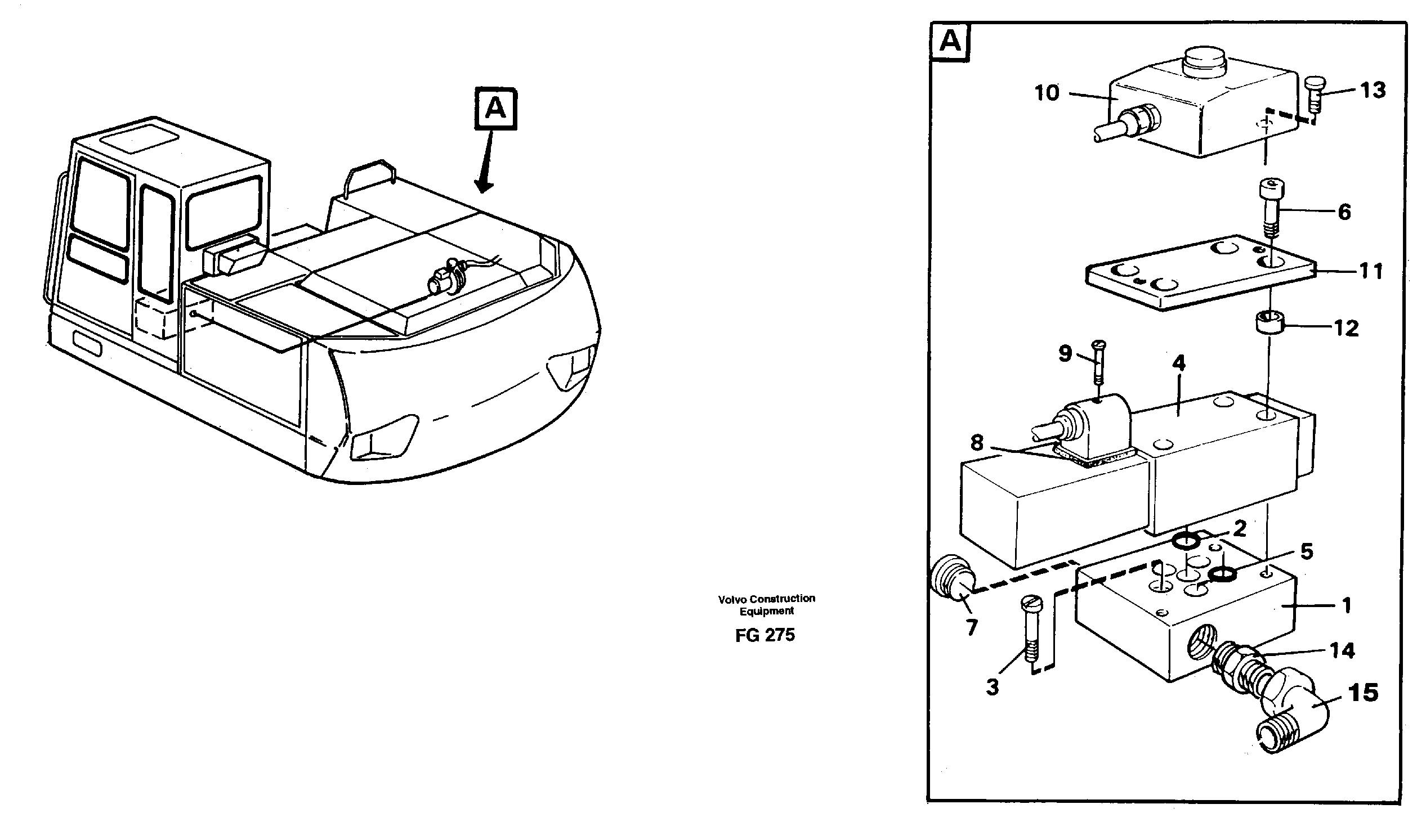 Overfilling guard  14259796 — volvo parts diagram
