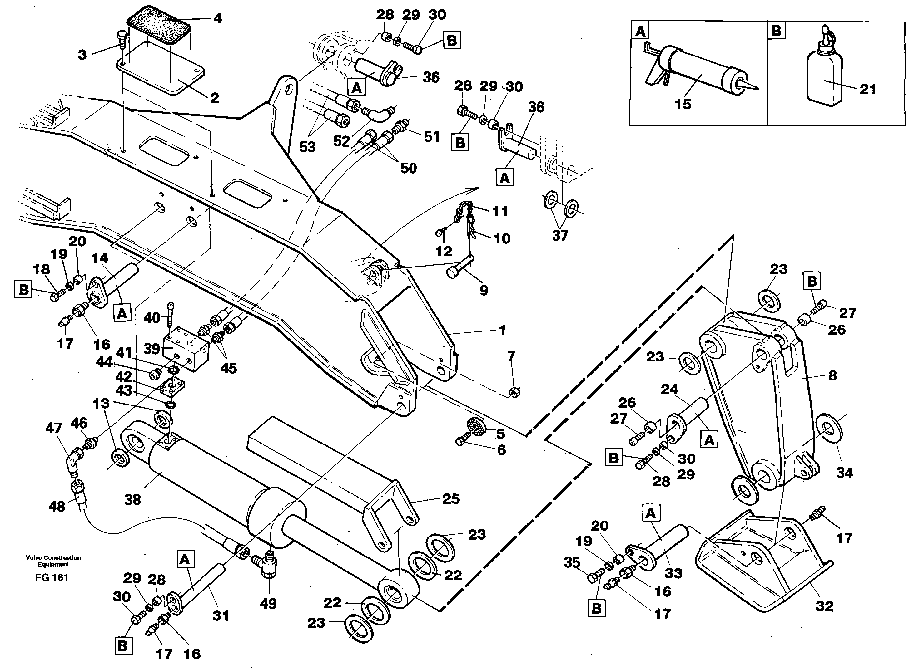 Stabilisors flexible plates  14259273 — volvo parts diagram
