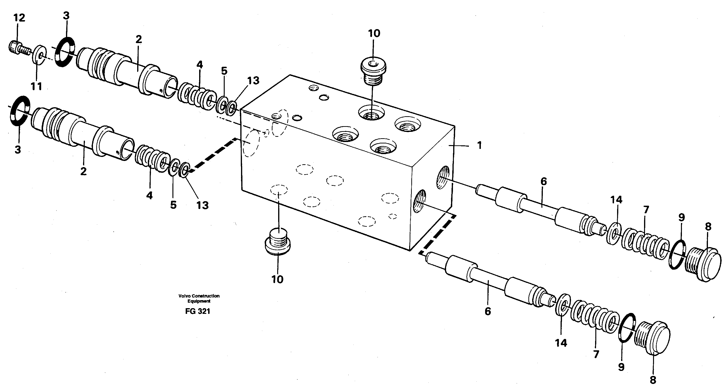 Pedal valve — volvo parts diagram