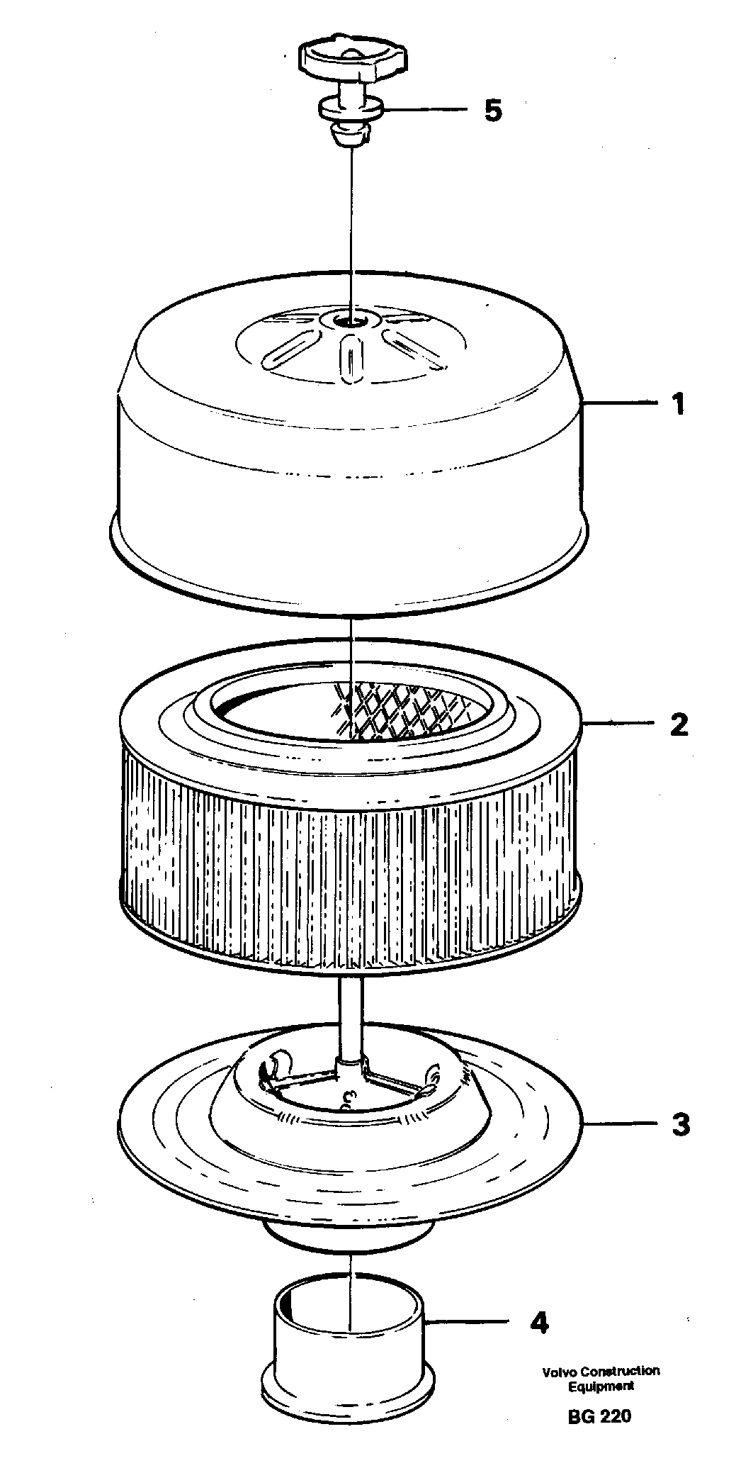 Filter — volvo parts diagram