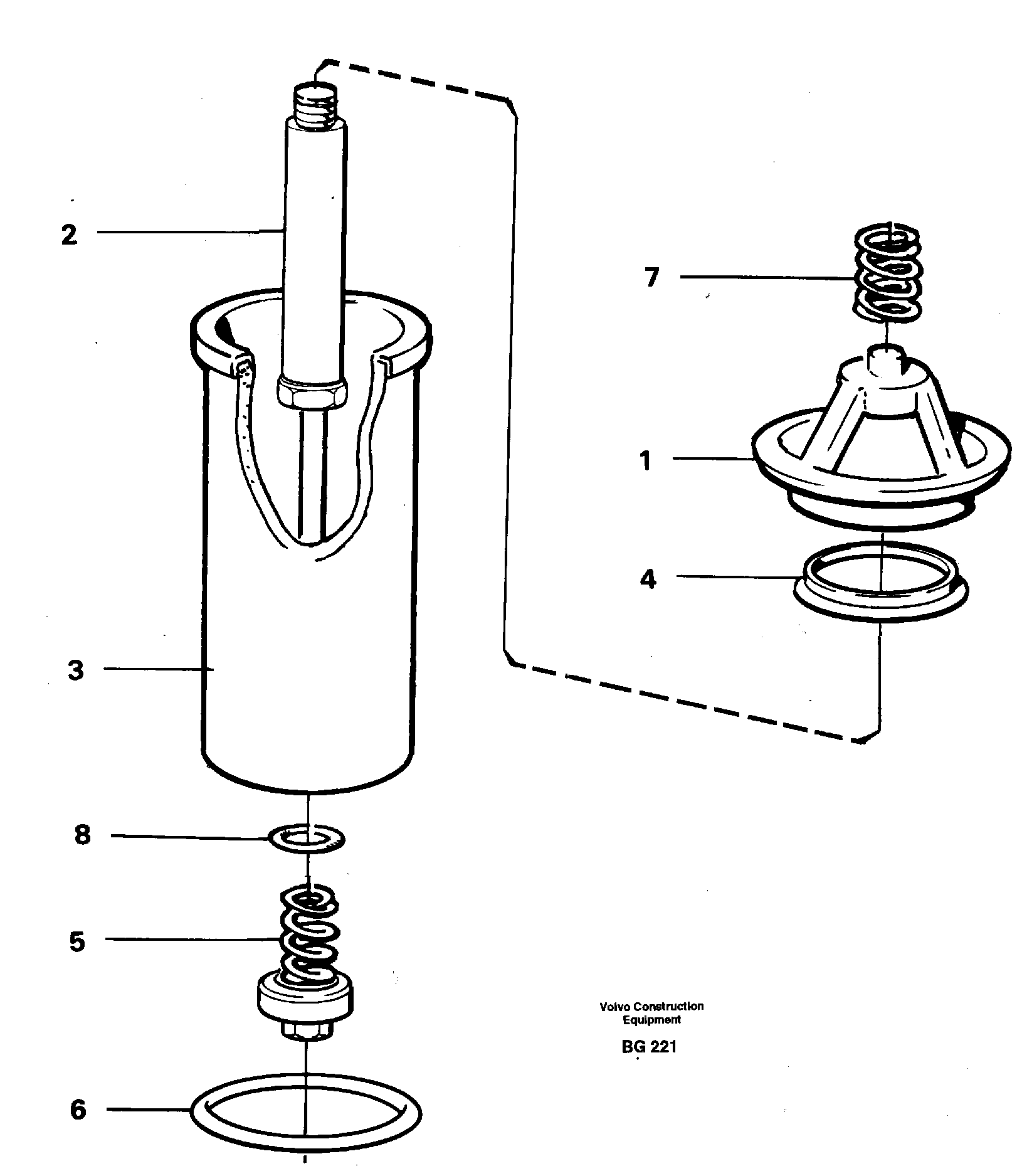 Oil filter — volvo parts diagram
