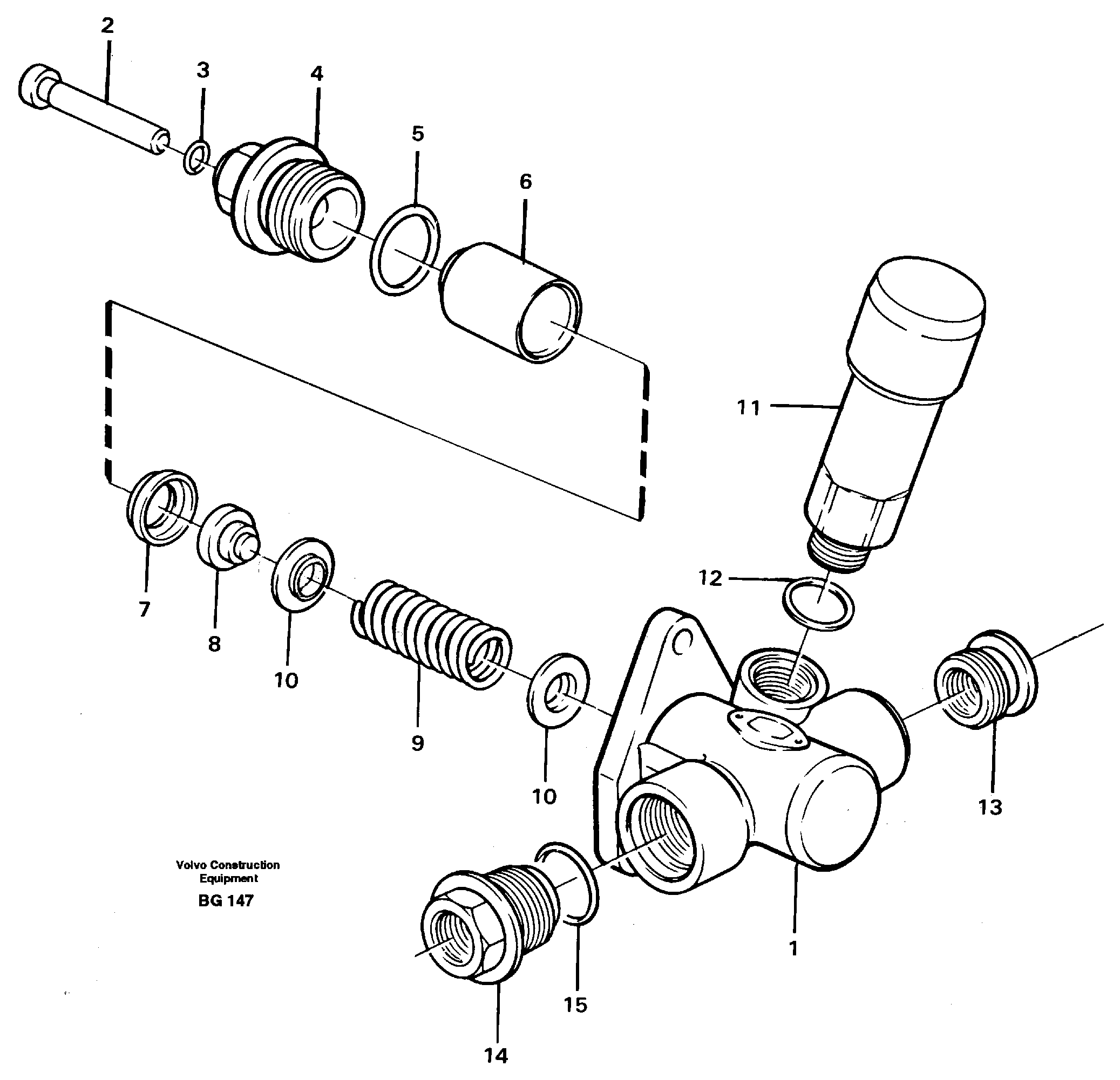 Feed pump — volvo parts diagram