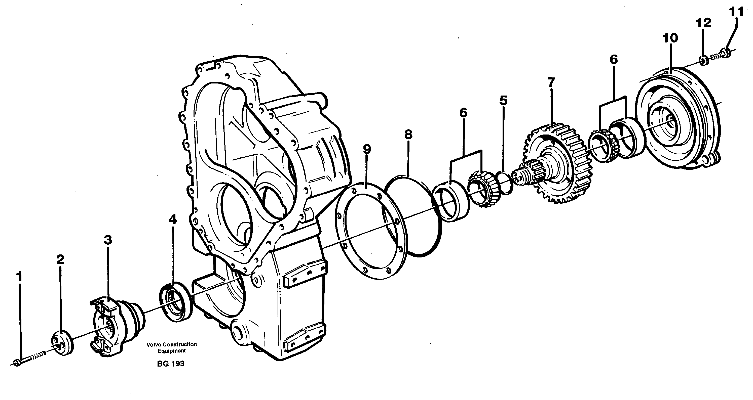 Lower shaft  30878, 22502. — volvo parts diagram