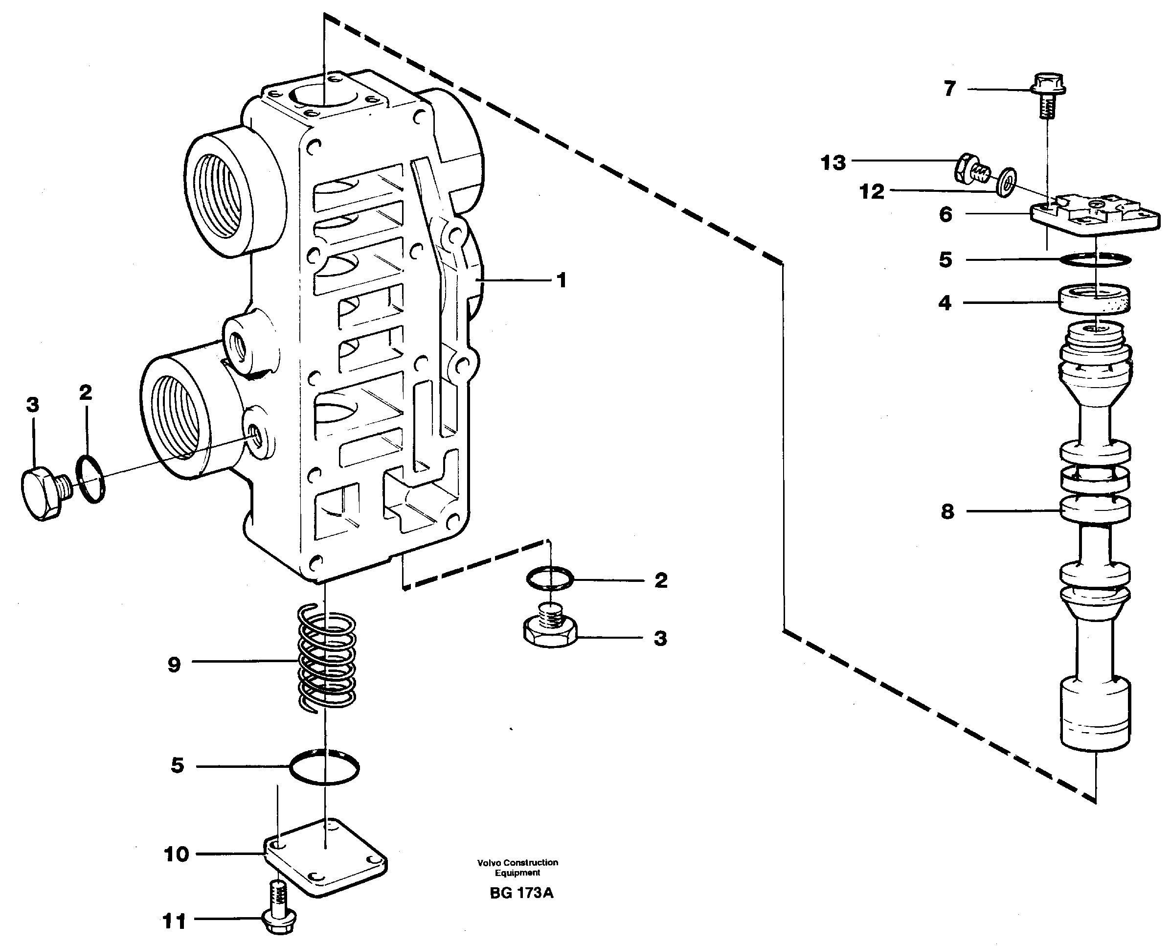 Retarder valve — volvo parts diagram