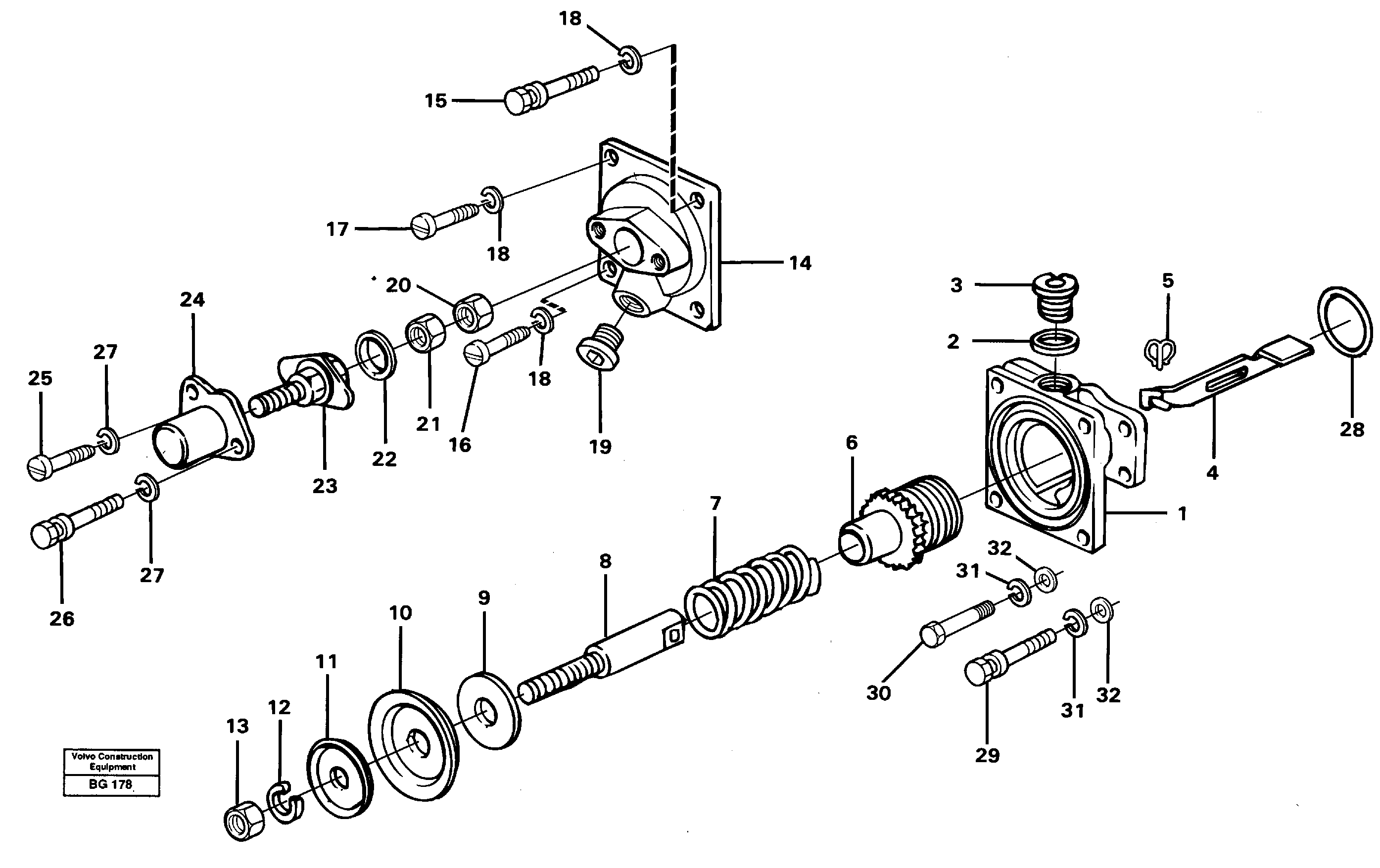 Smoke limiter, rear — volvo parts diagram