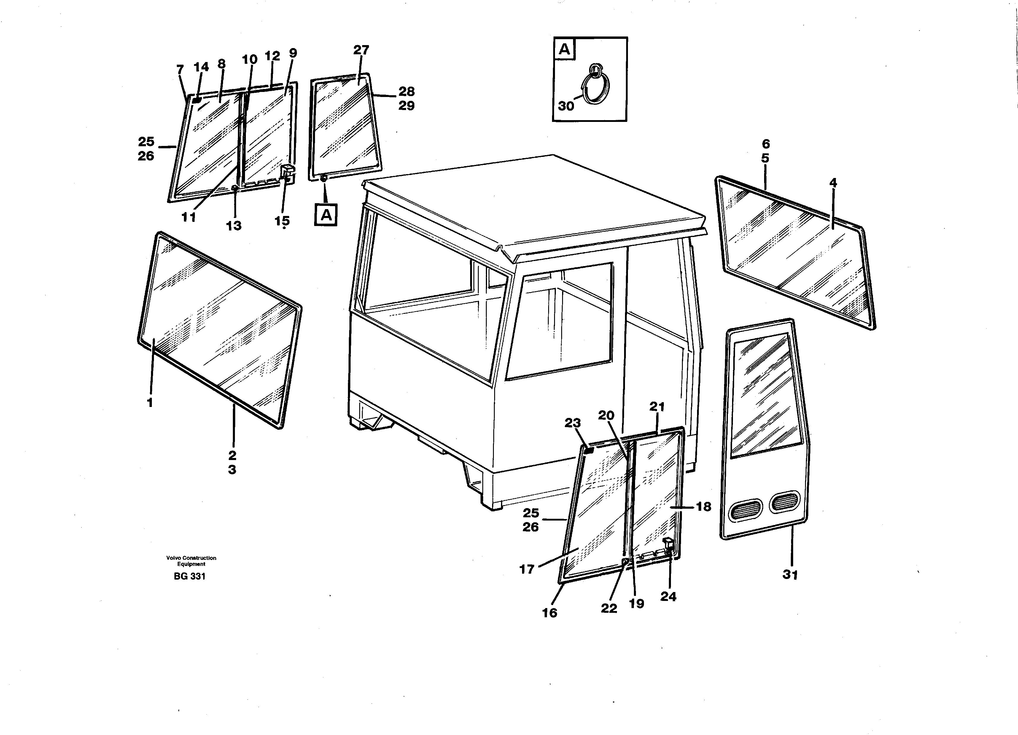 Windows — volvo parts diagram
