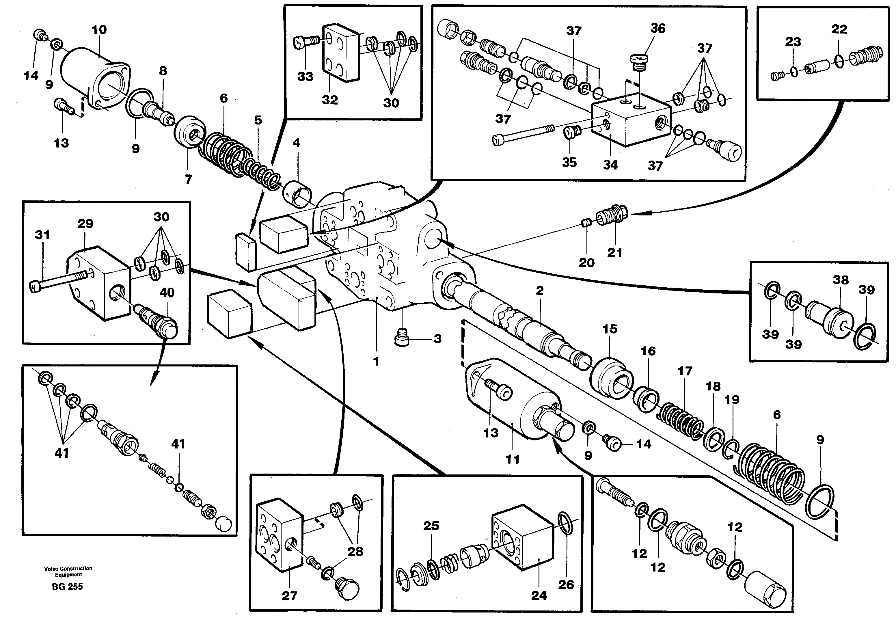 Tip valve — volvo parts diagram