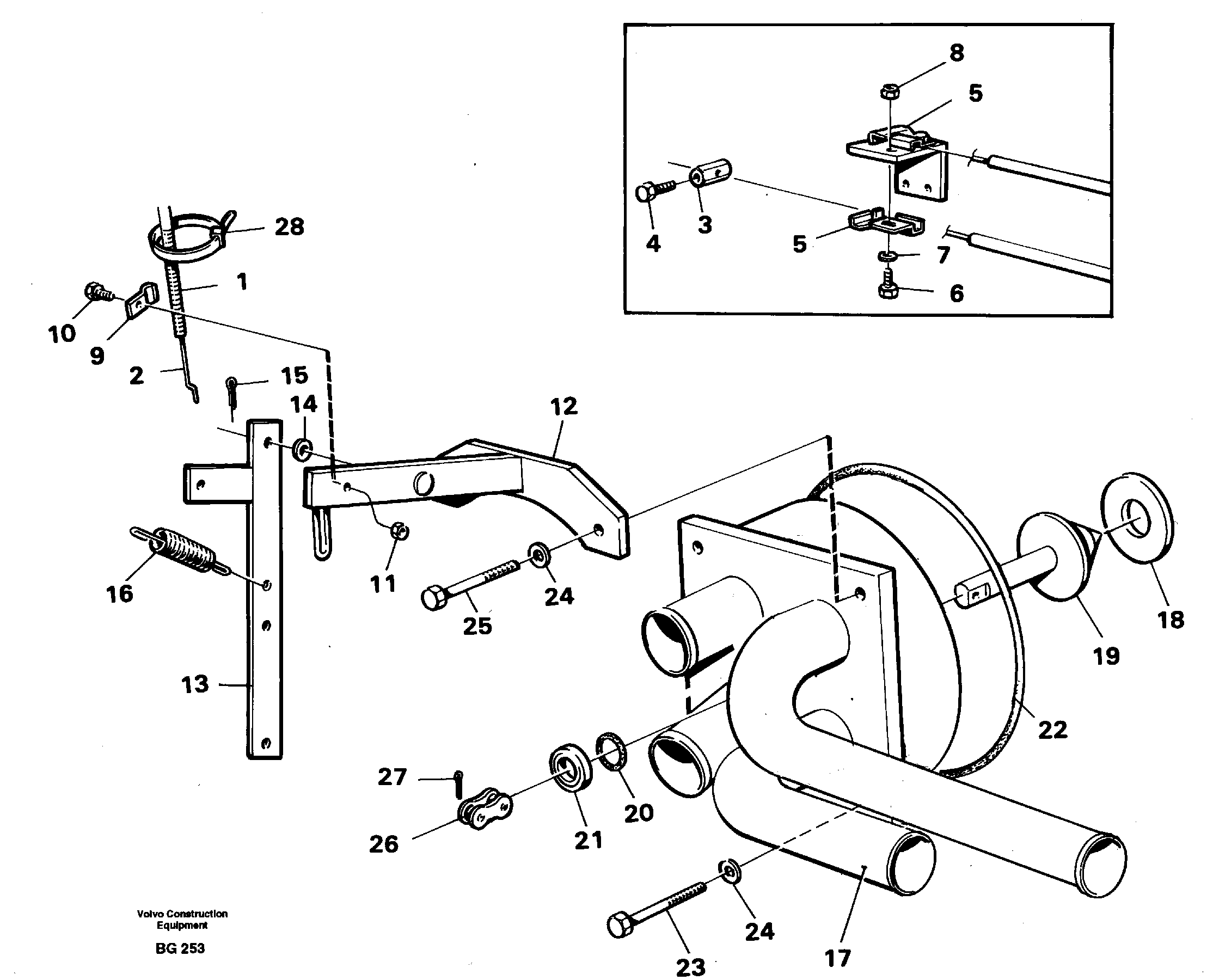 Shut-off valve — volvo parts diagram