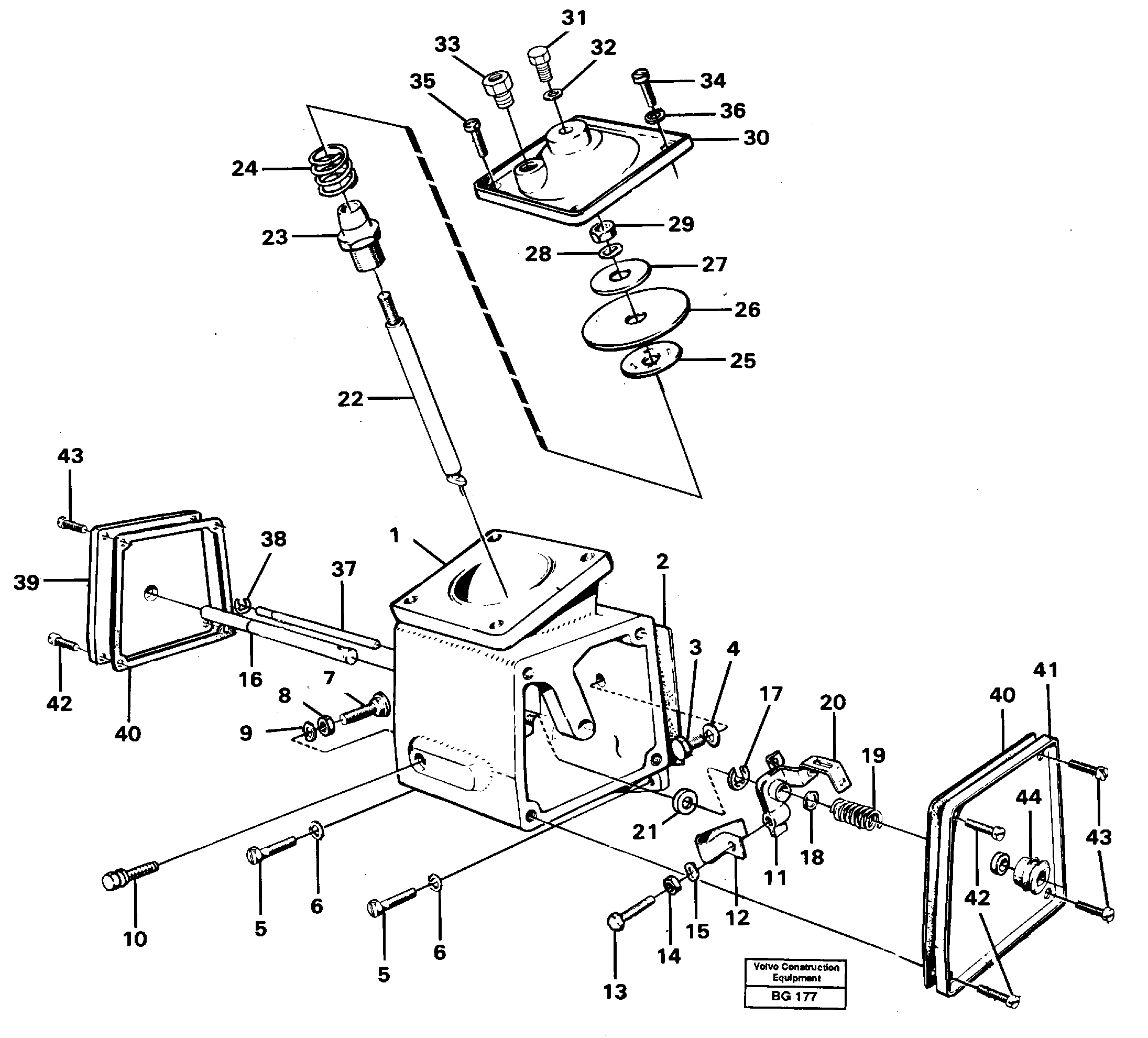 Smoke limiter, forward — volvo parts diagram