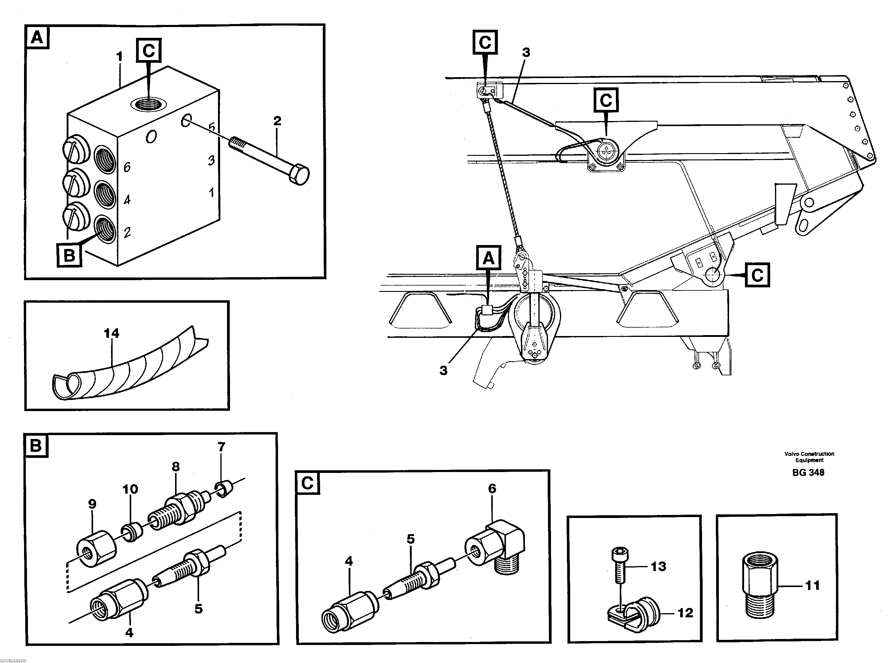 Central lubrication  93202 — volvo parts diagram