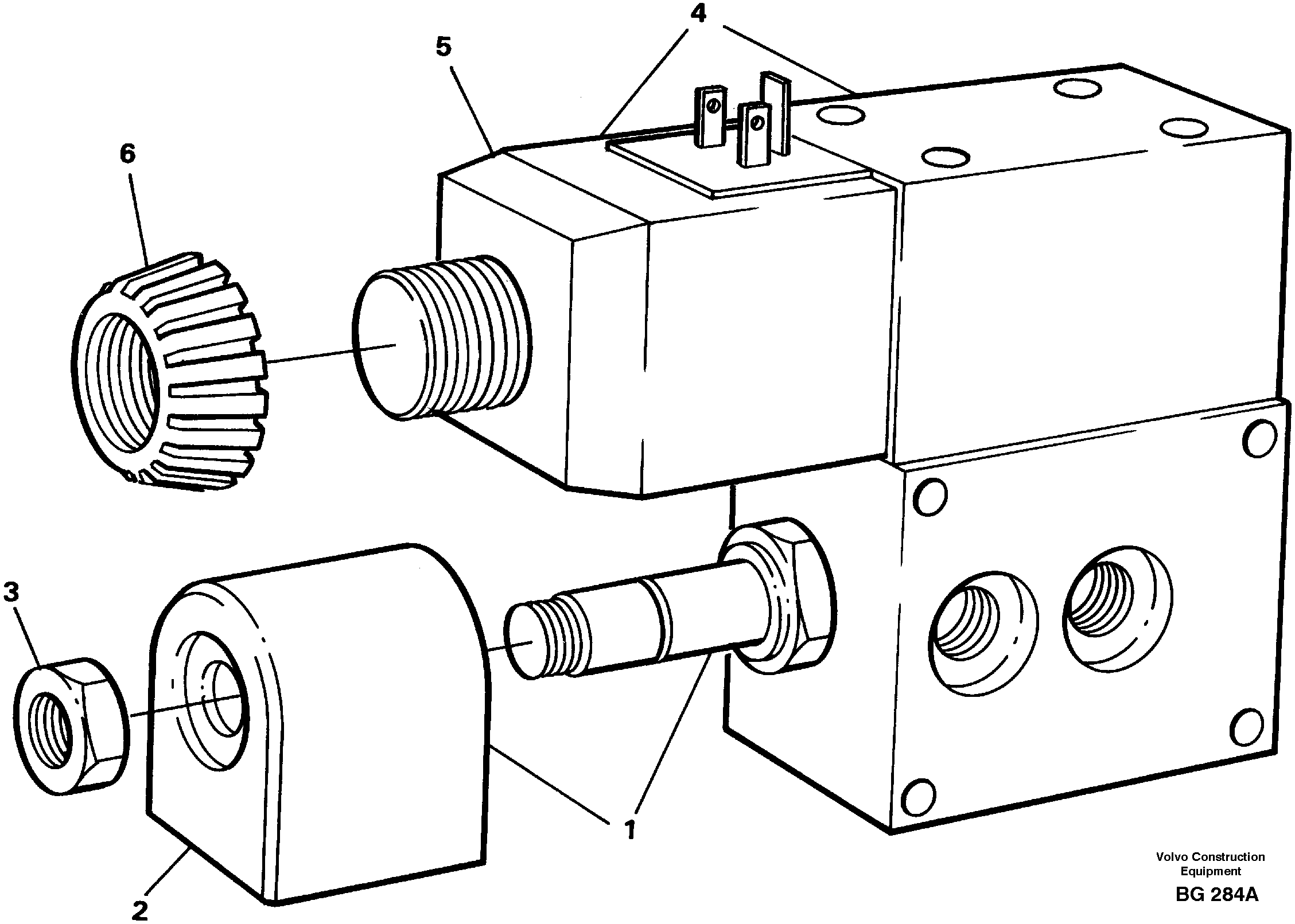 Valve housing — volvo parts diagram