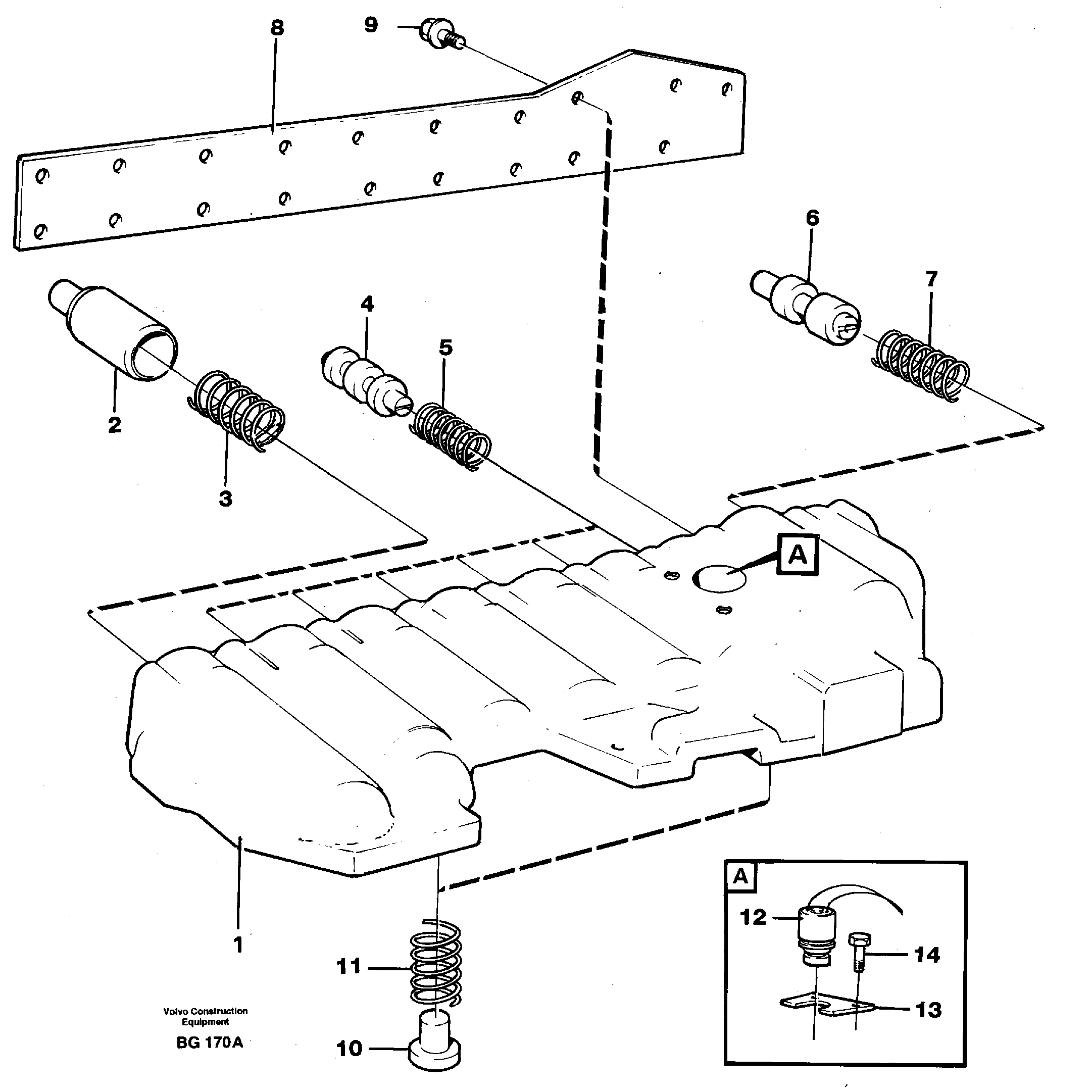 Modulated valve — volvo parts diagram