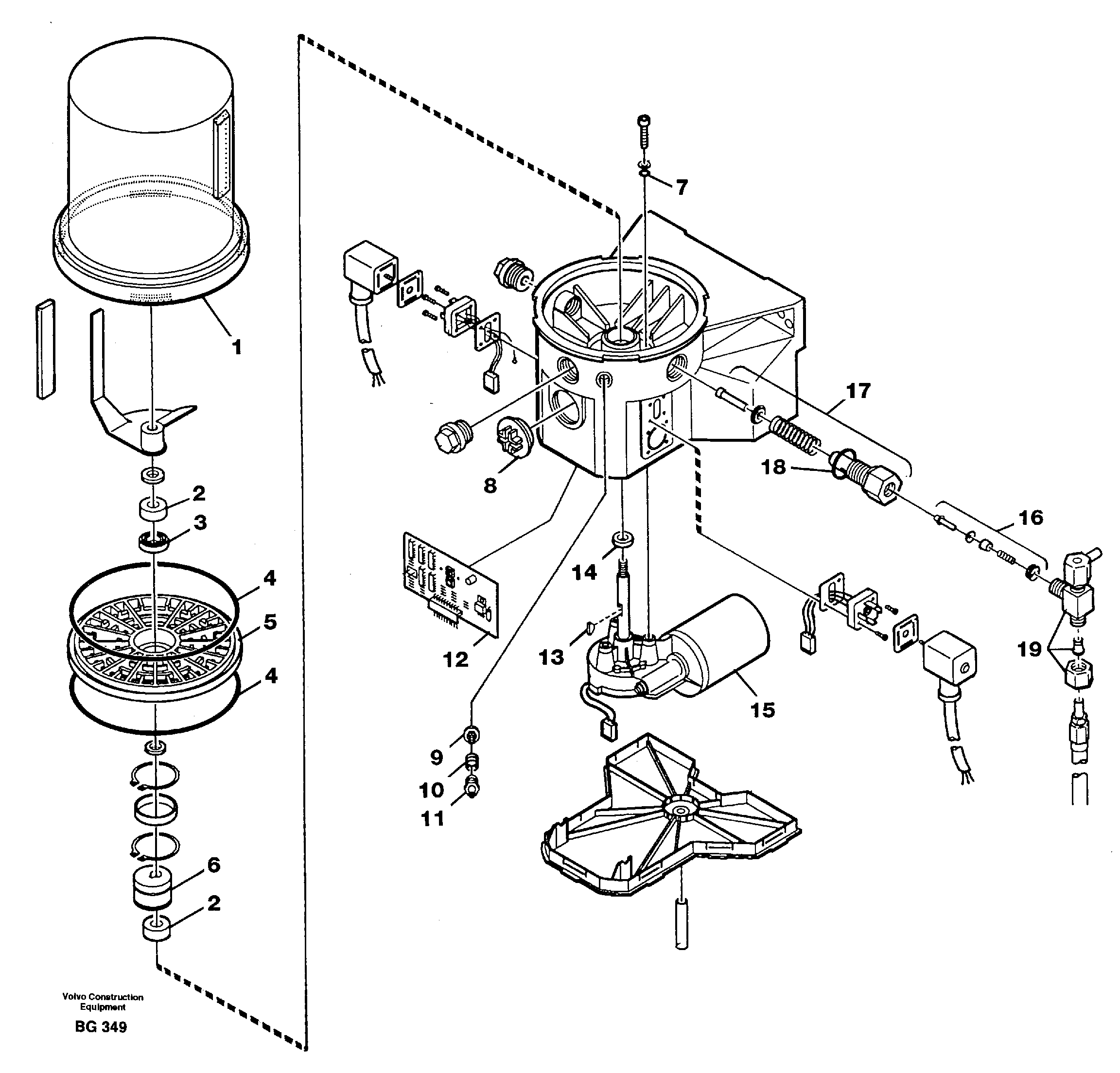 Pump  93087 — volvo parts diagram