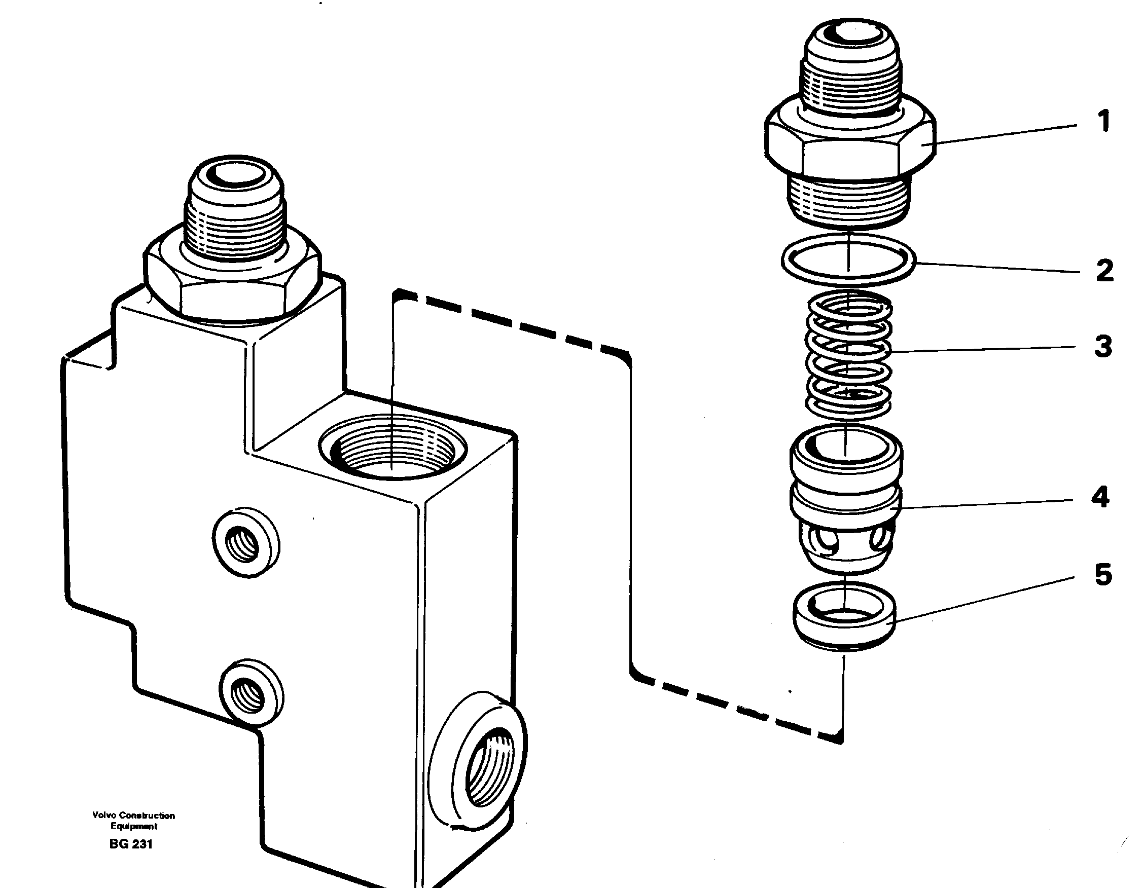 Check valve — volvo parts diagram