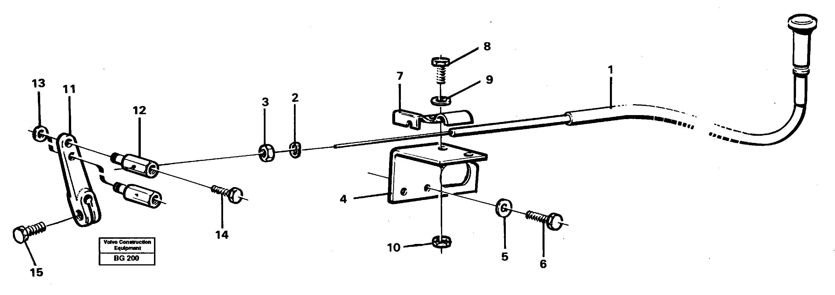 Stop control — volvo parts diagram