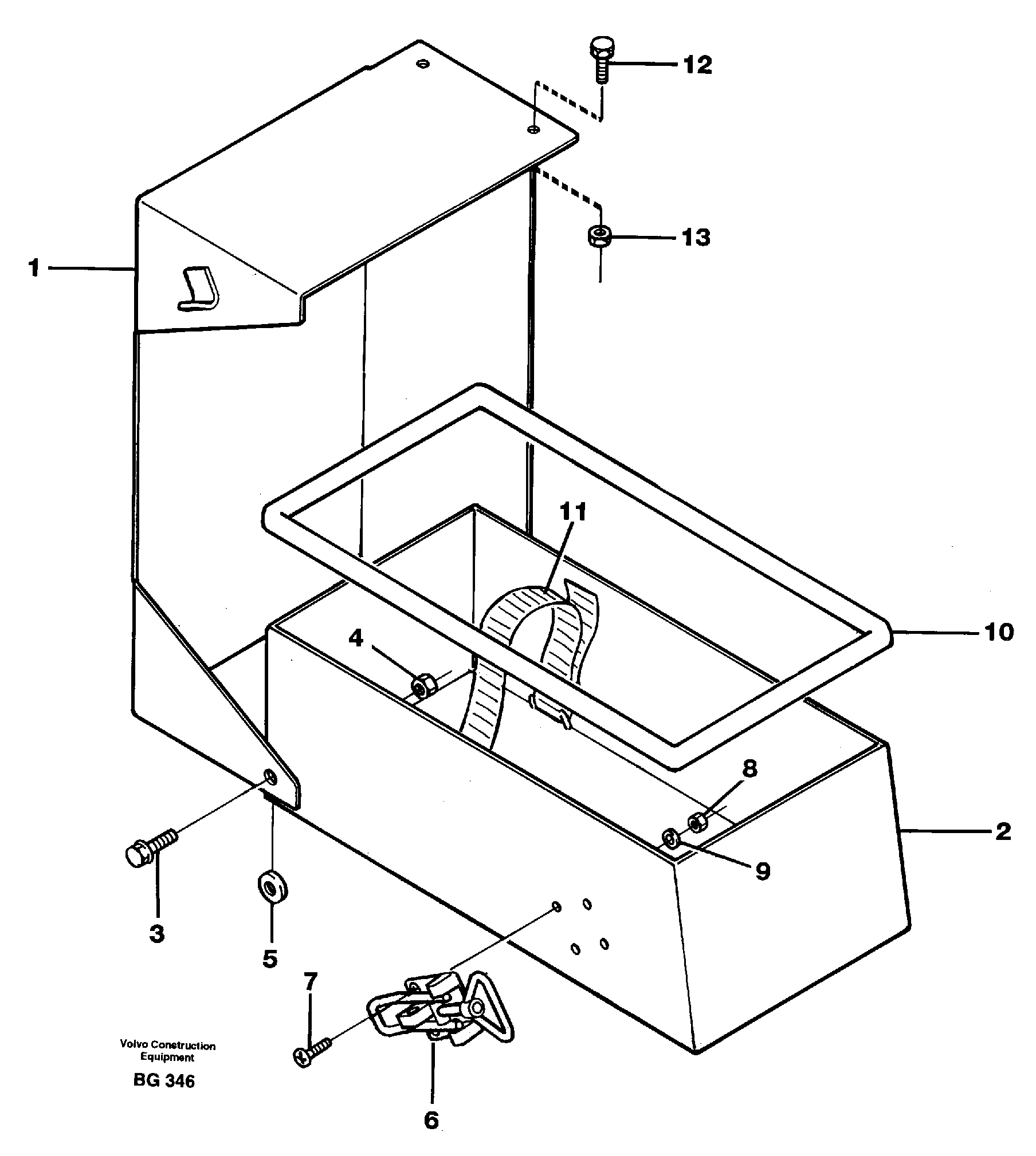 Toolbox  93215 — volvo parts diagram