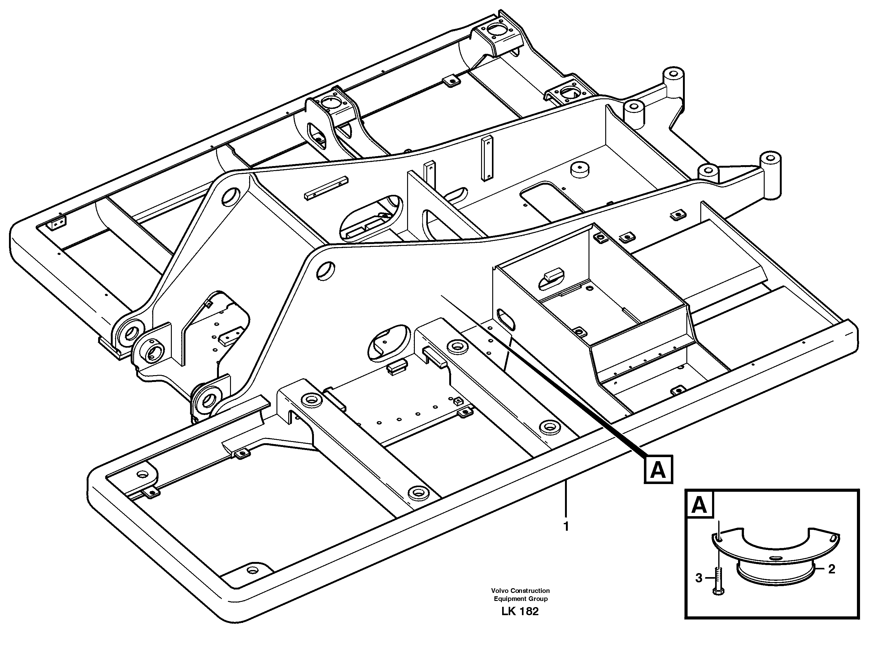 Superstructure — volvo parts diagram