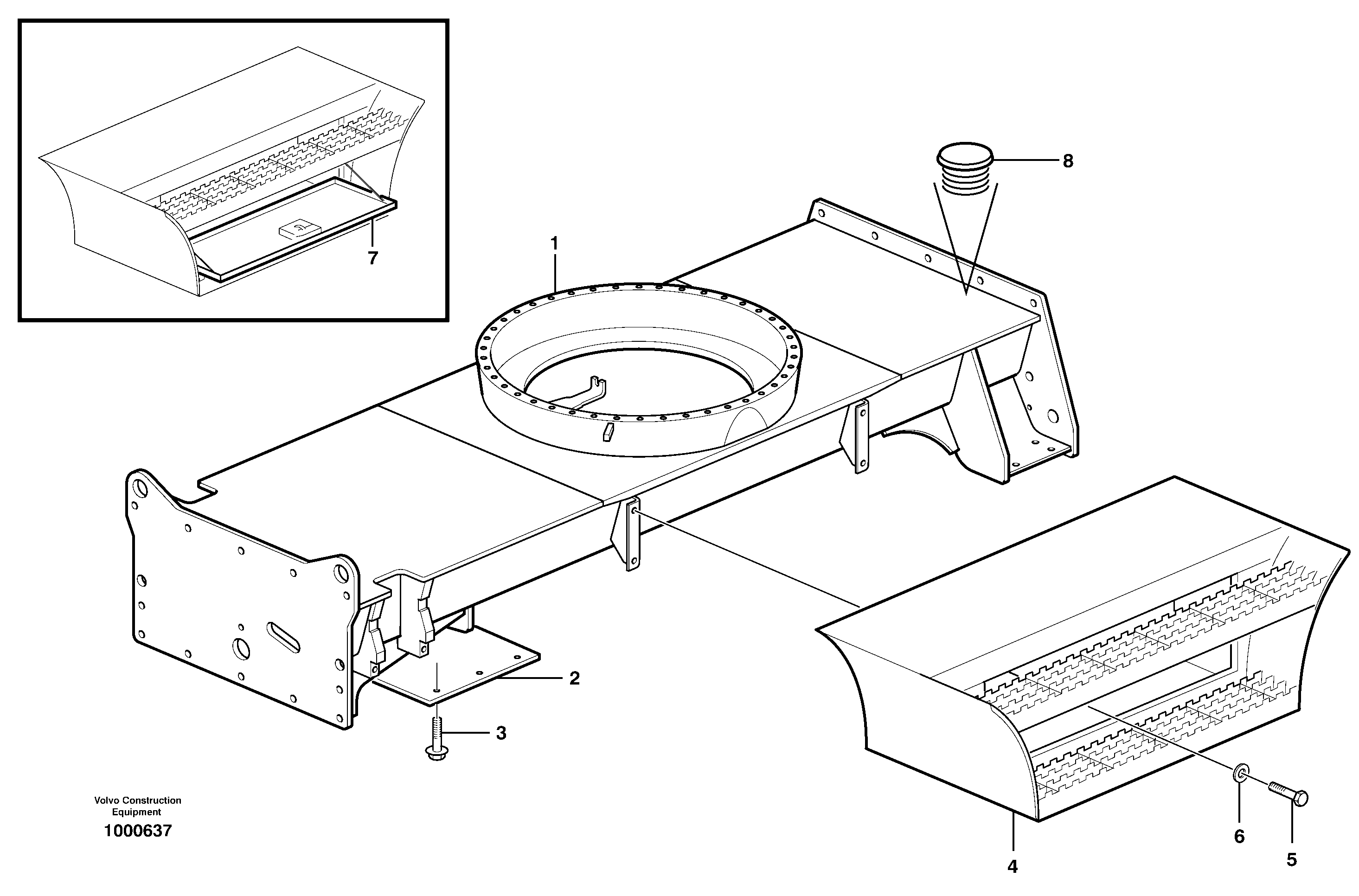 Undercarriage — volvo parts diagram