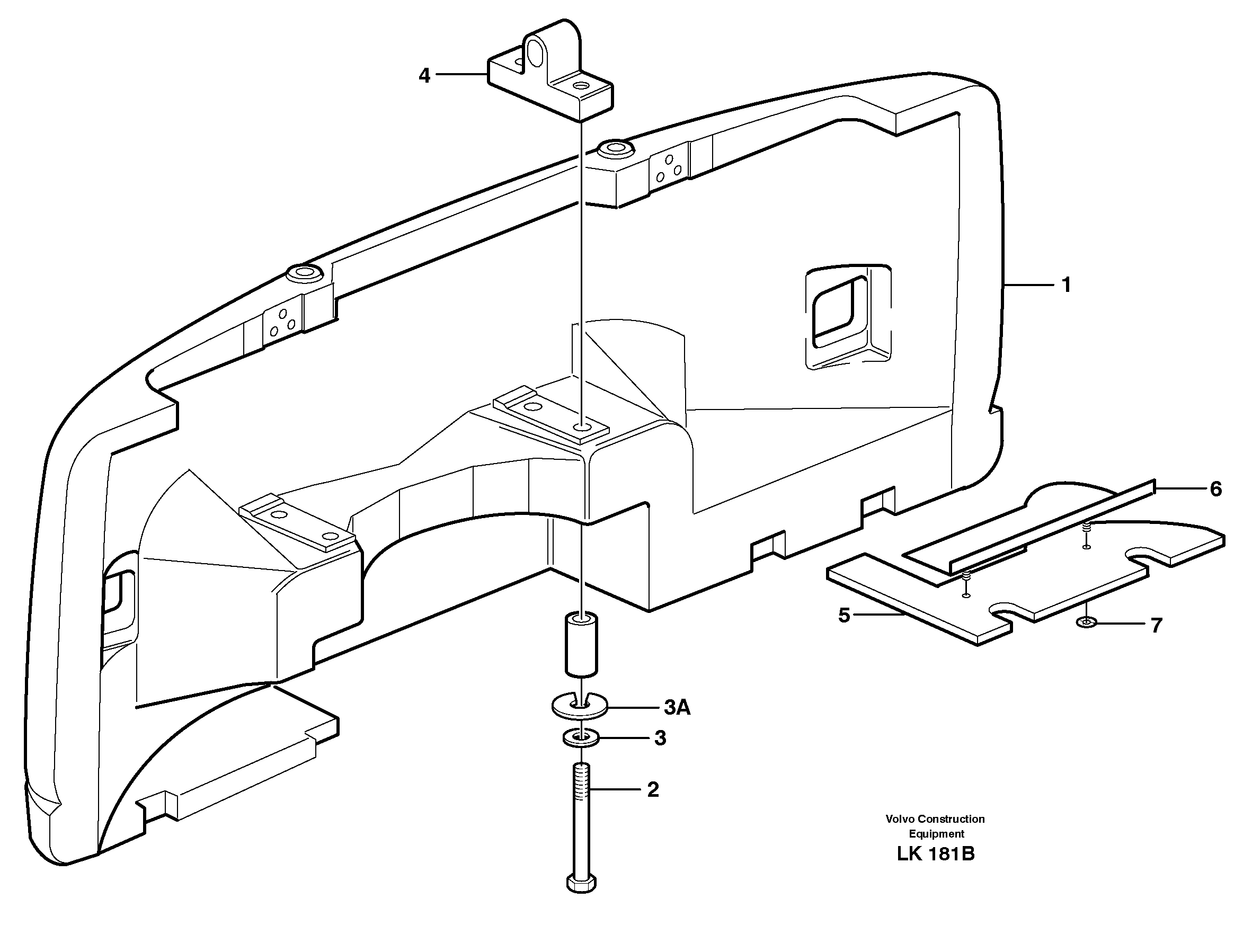 Counterweights — volvo parts diagram