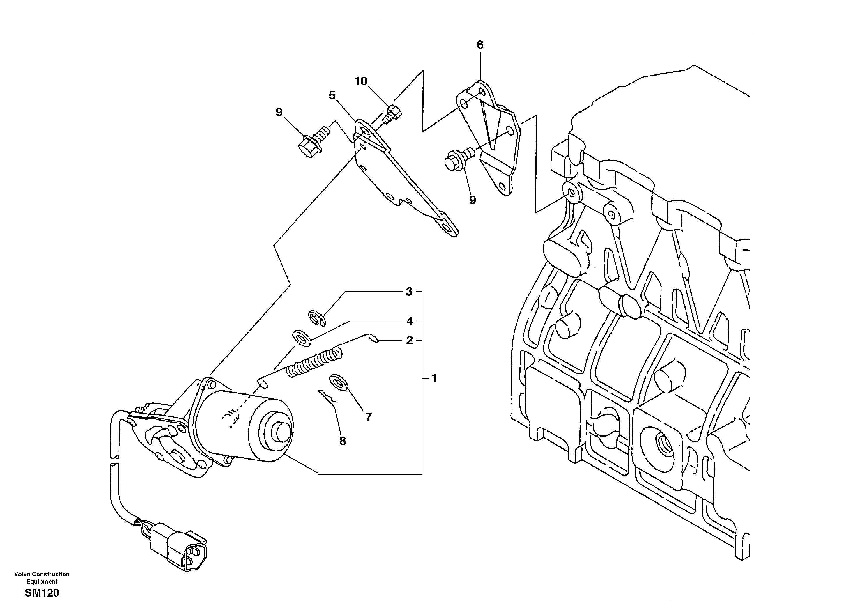 Fuel shut-off valve — volvo parts diagram