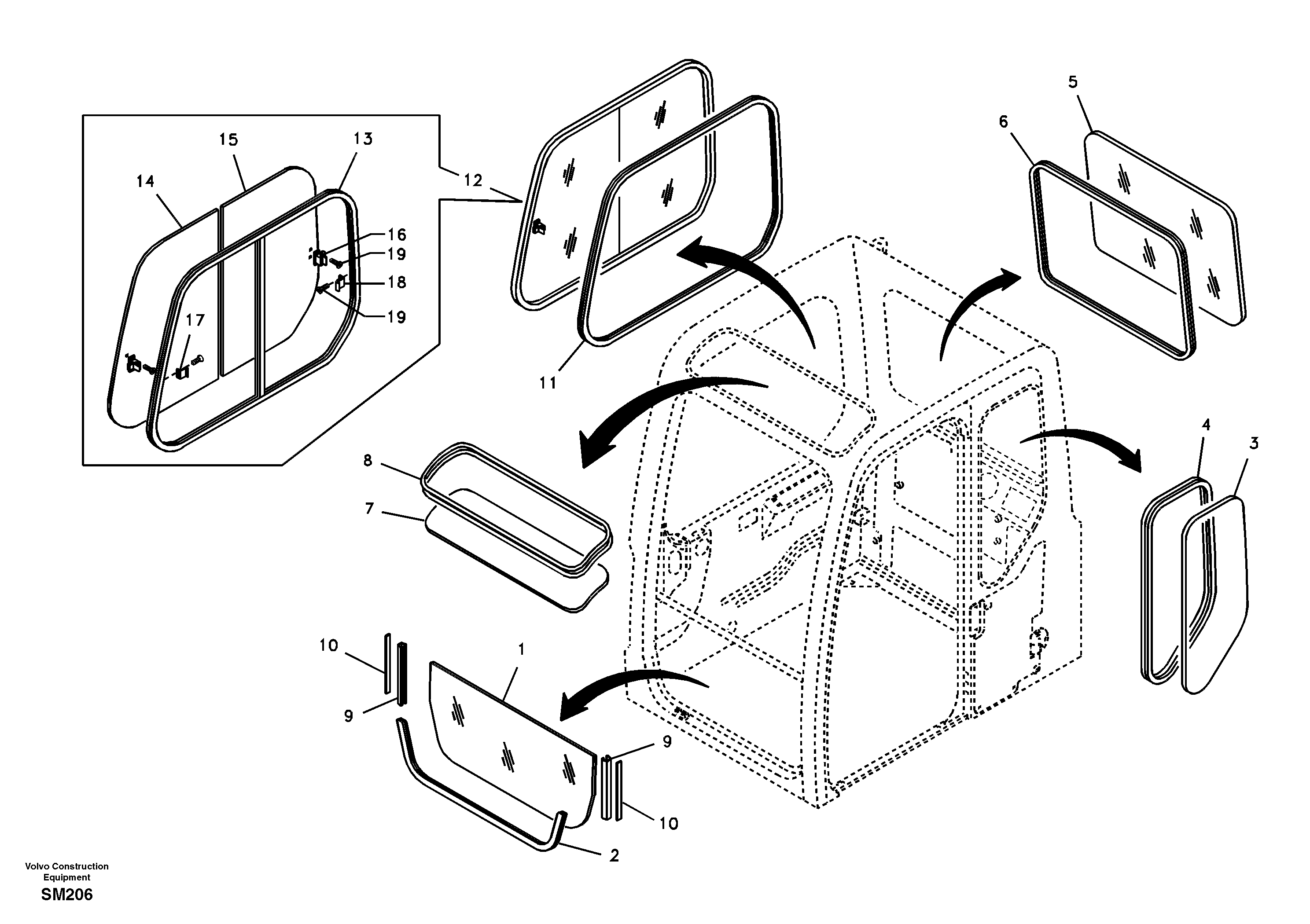 Windows — volvo parts diagram