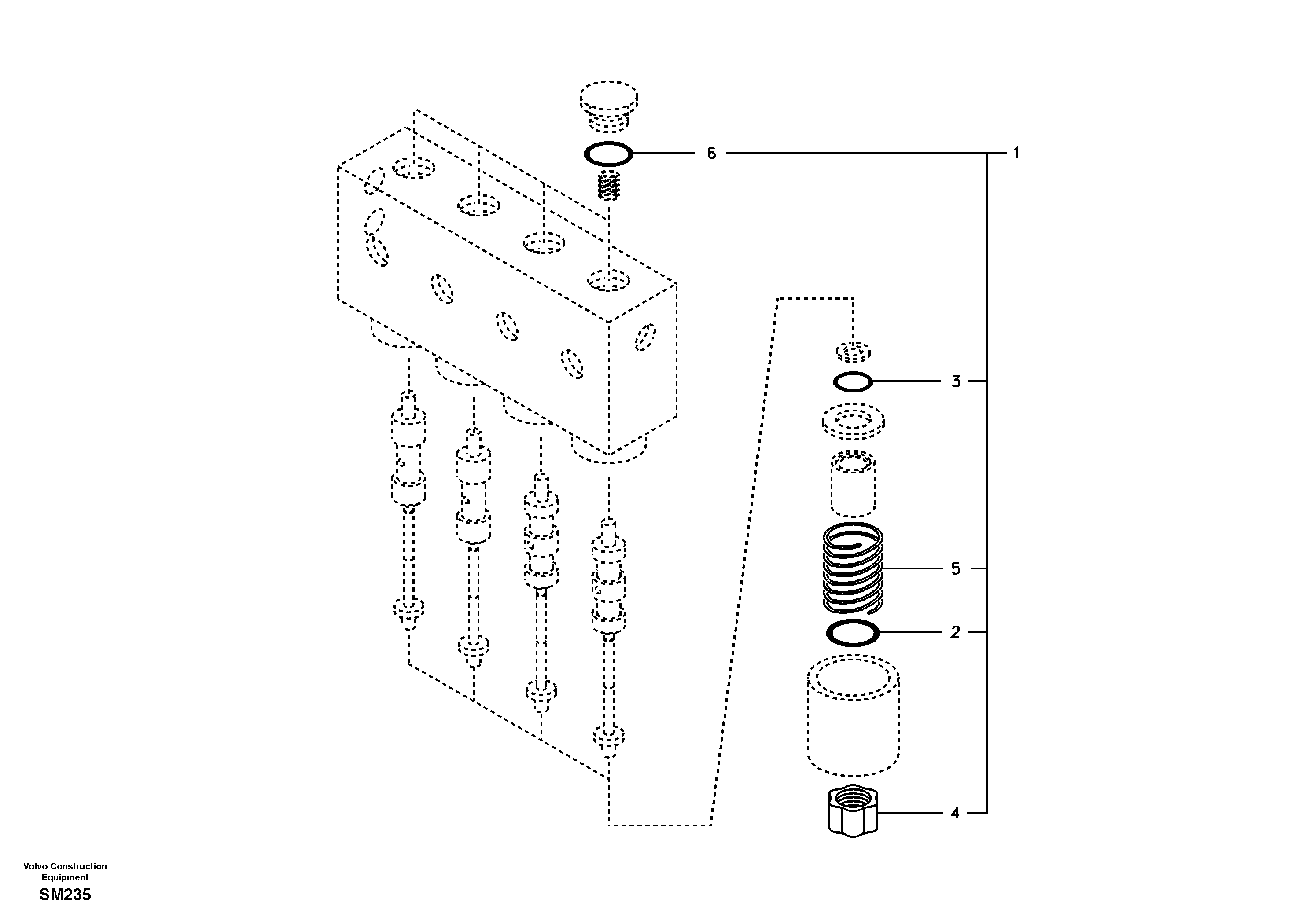 Servo system, solenoid valve — volvo parts diagram
