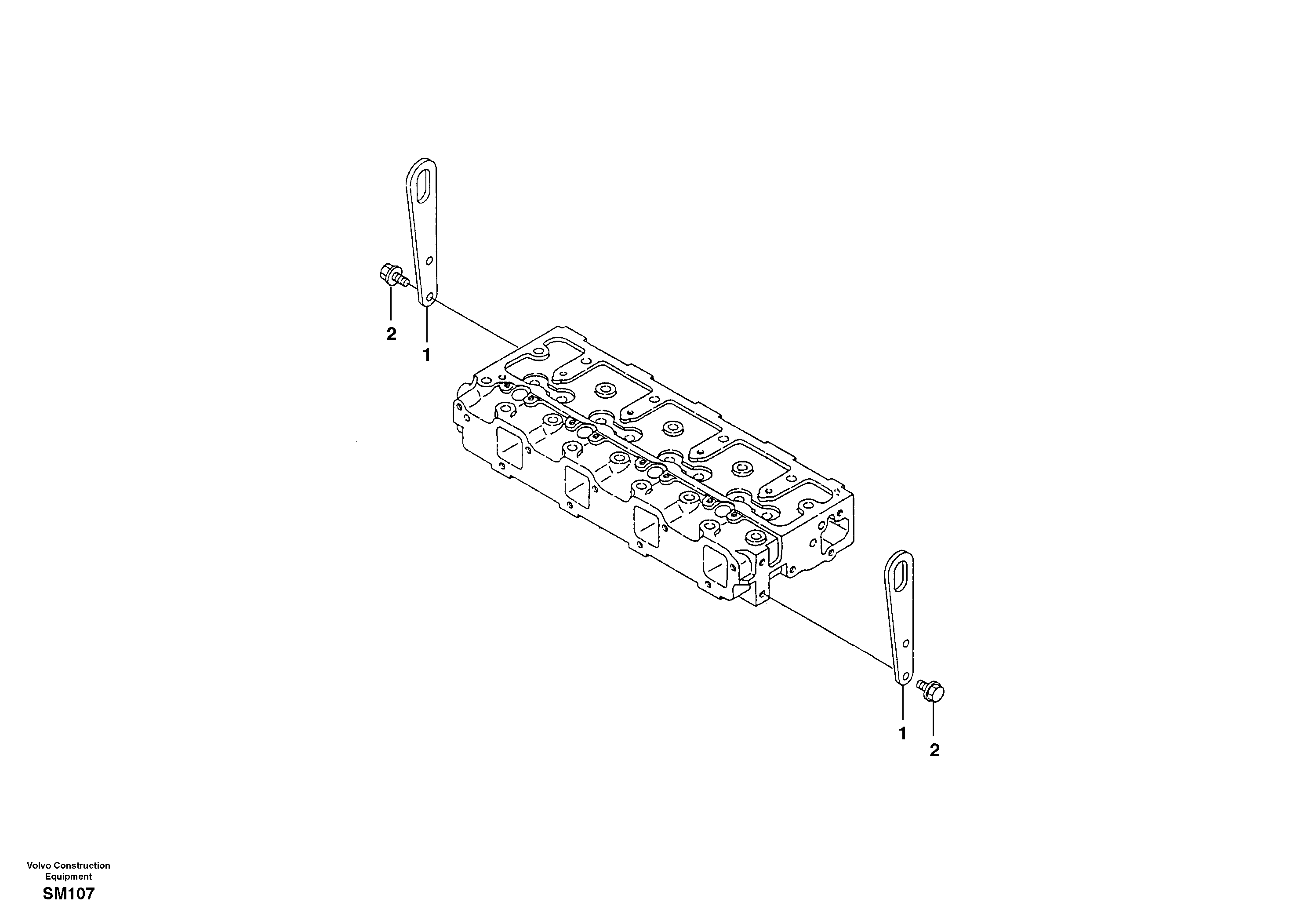 Lifting eye — volvo parts diagram