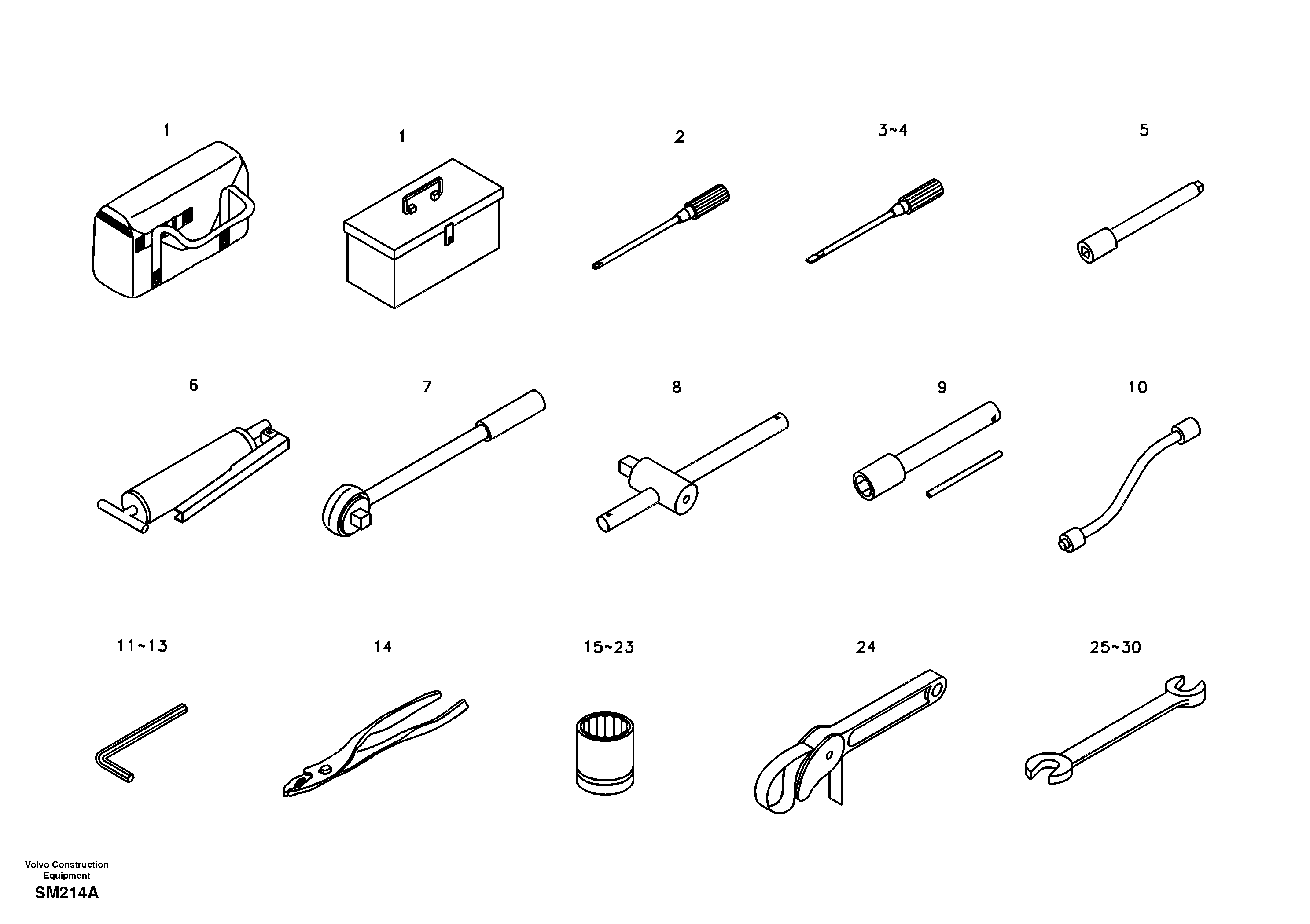 Tool — volvo parts diagram