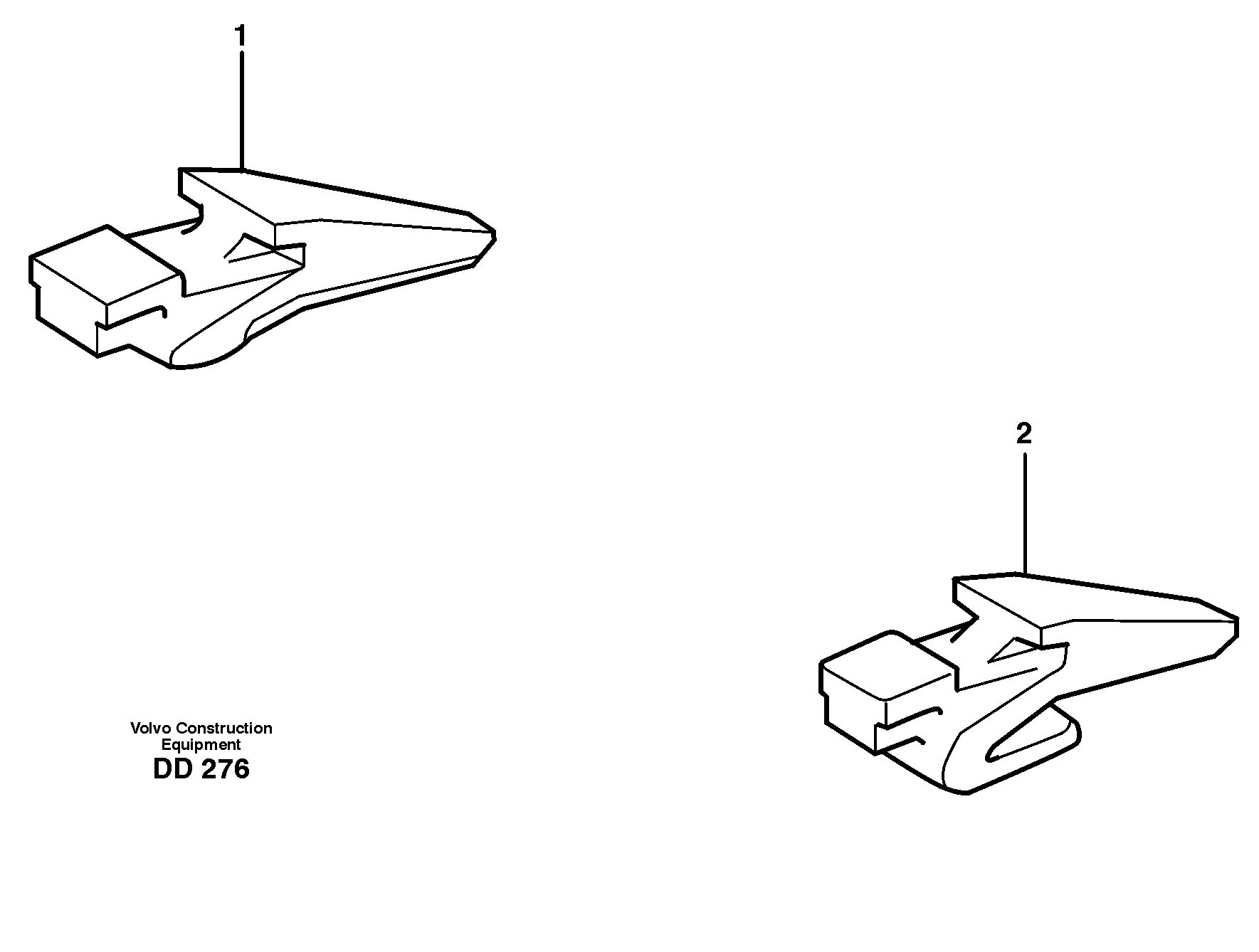 Adapter kit — volvo parts diagram