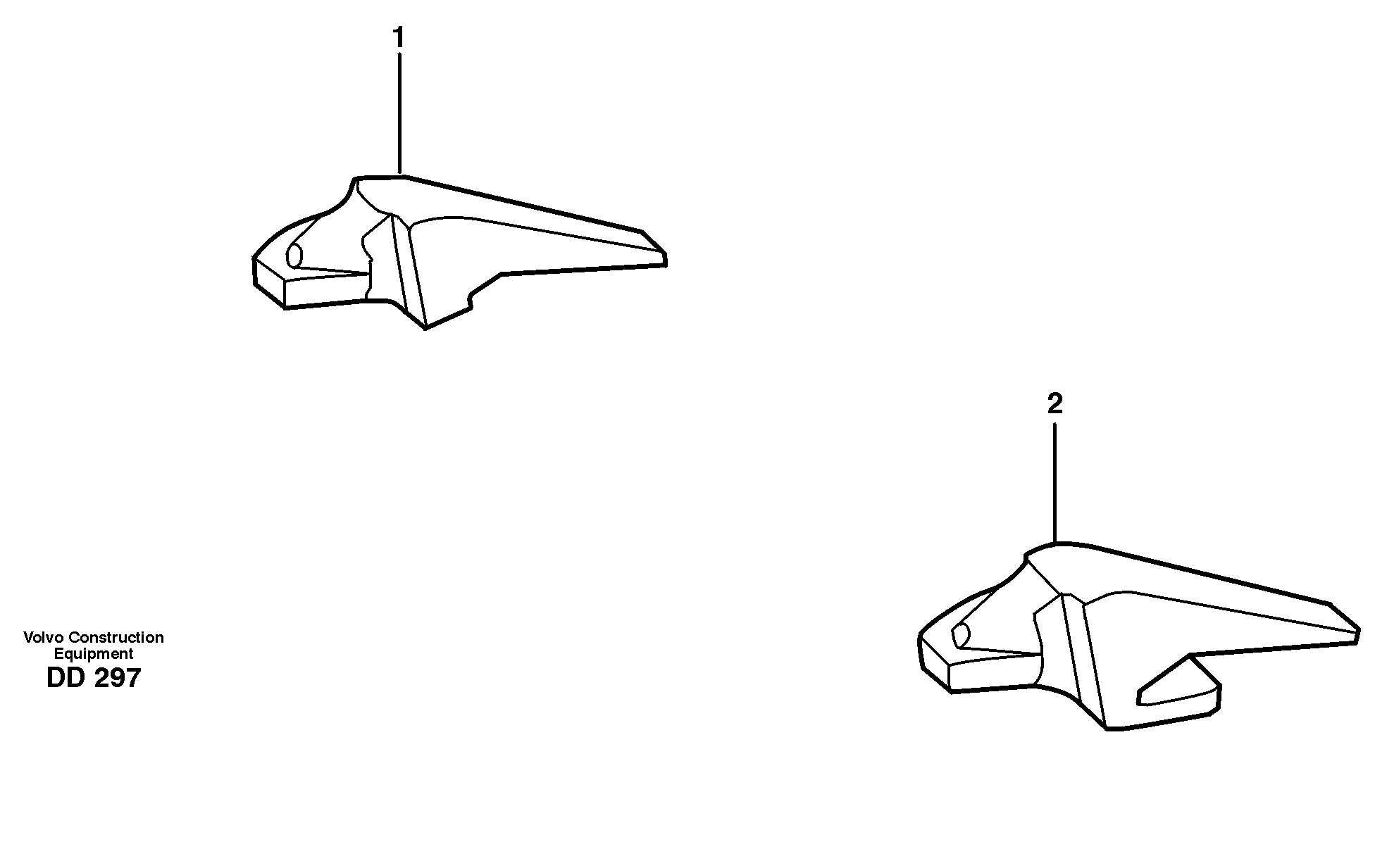 Adapter kit — volvo parts diagram