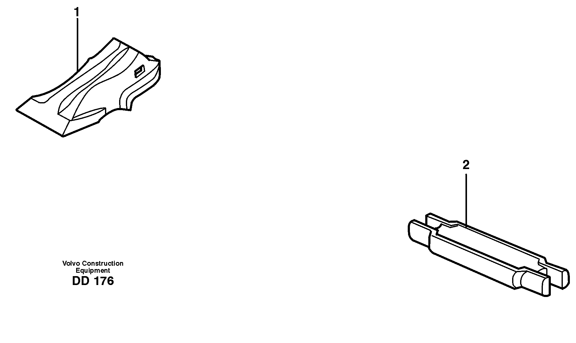 Tooth — volvo parts diagram