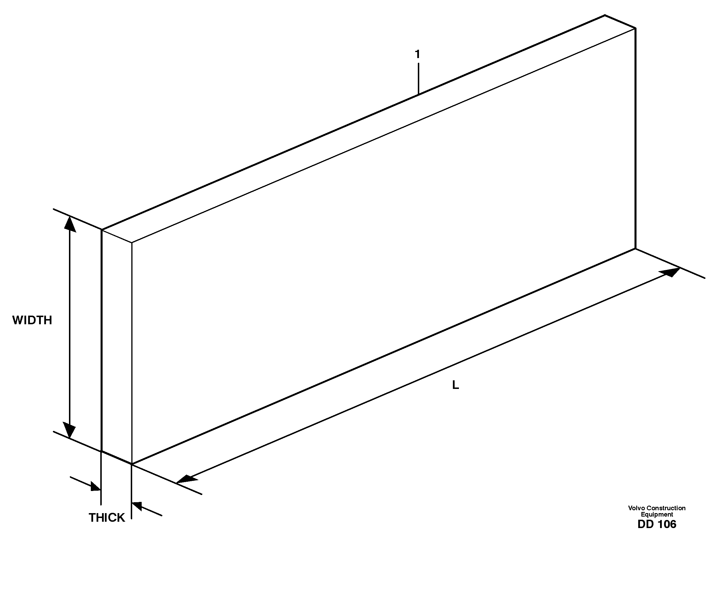 Wear resistant steel sheets, 500 Brinell — volvo parts diagram