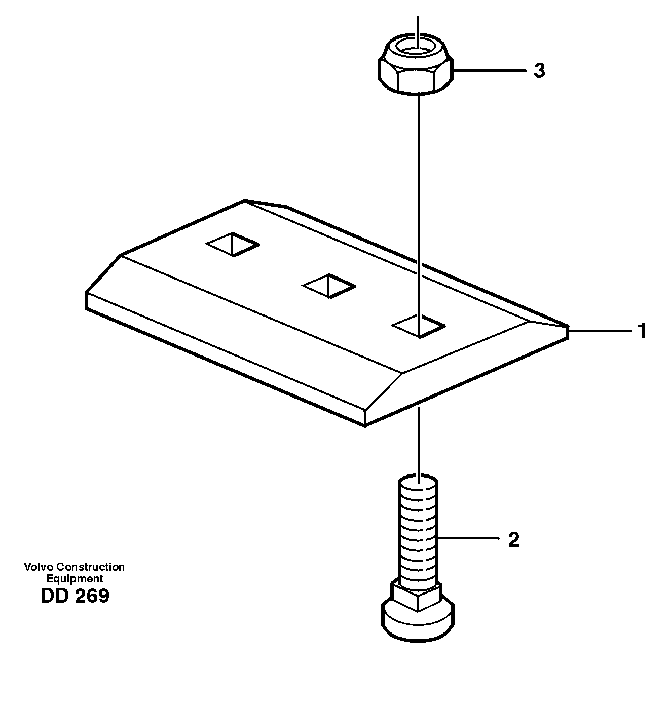 Segment — volvo parts diagram