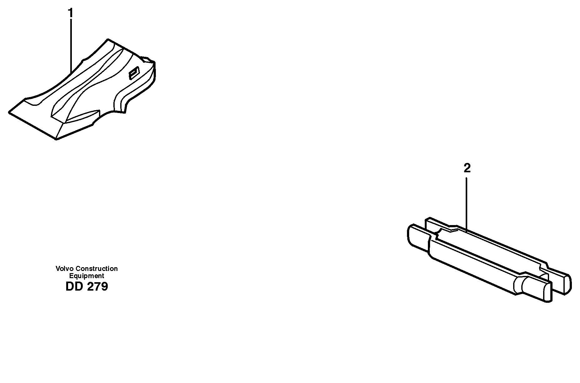 Tooth — volvo parts diagram
