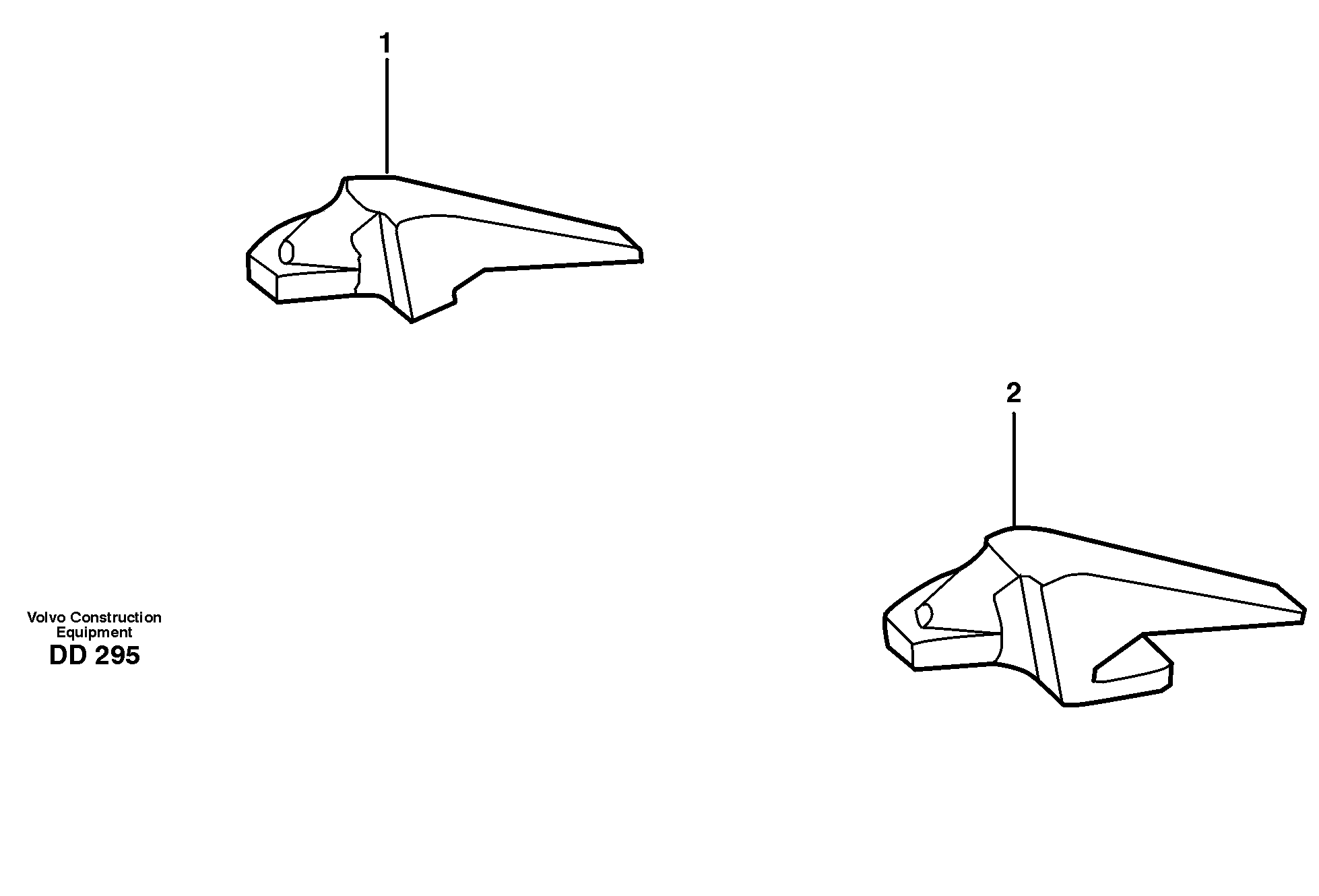 Adapter kit — volvo parts diagram