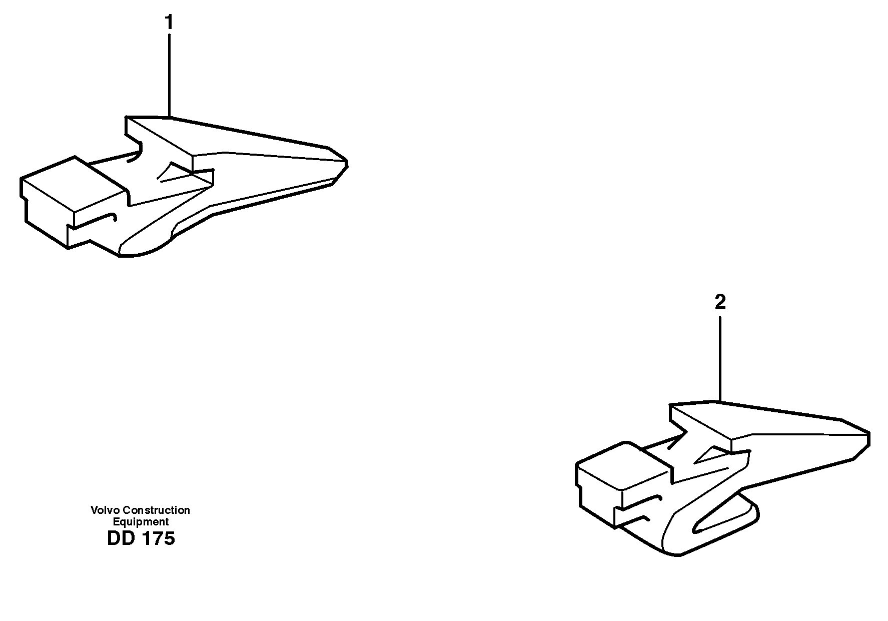 Adapter kit — volvo parts diagram