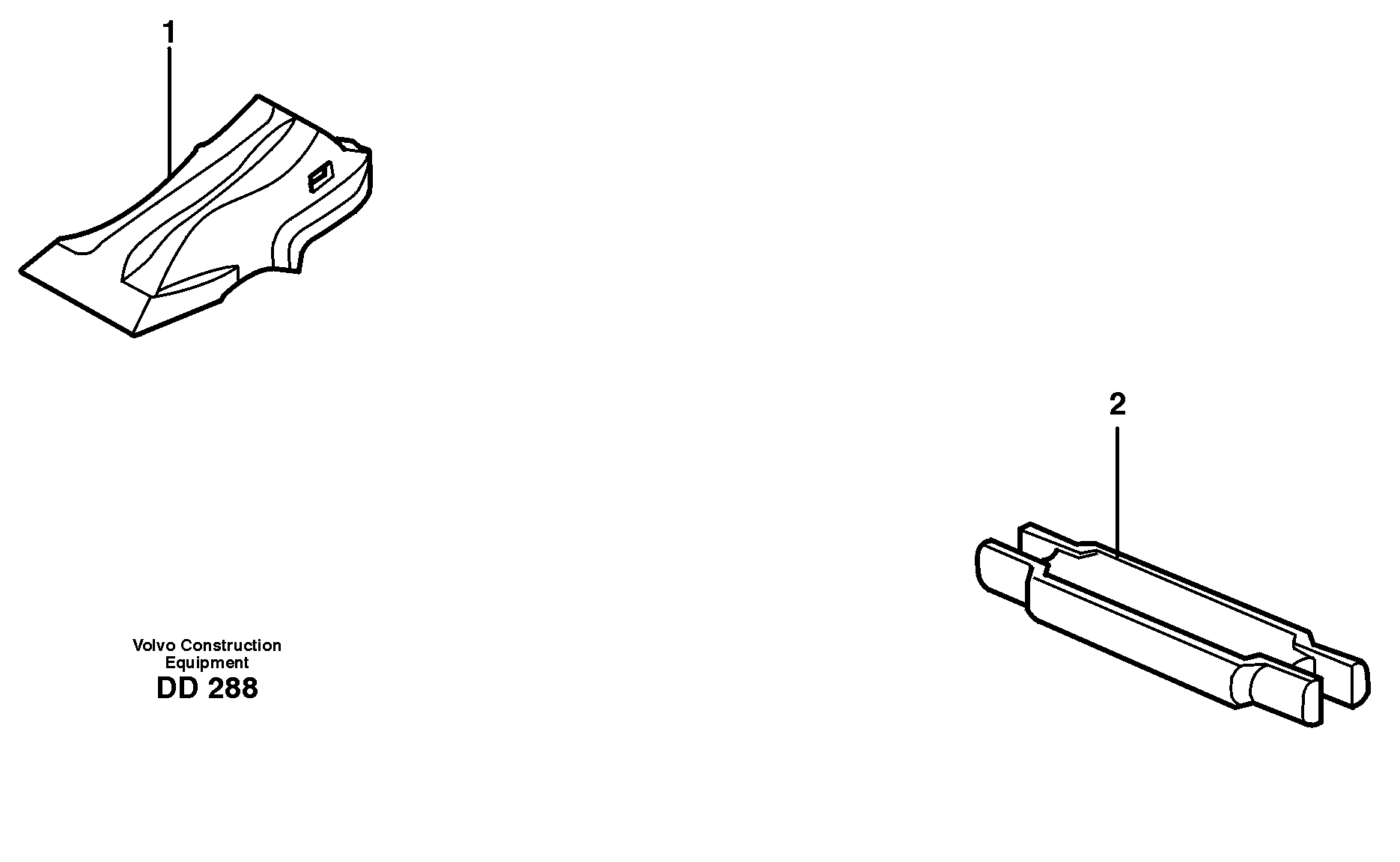 Tooth — volvo parts diagram