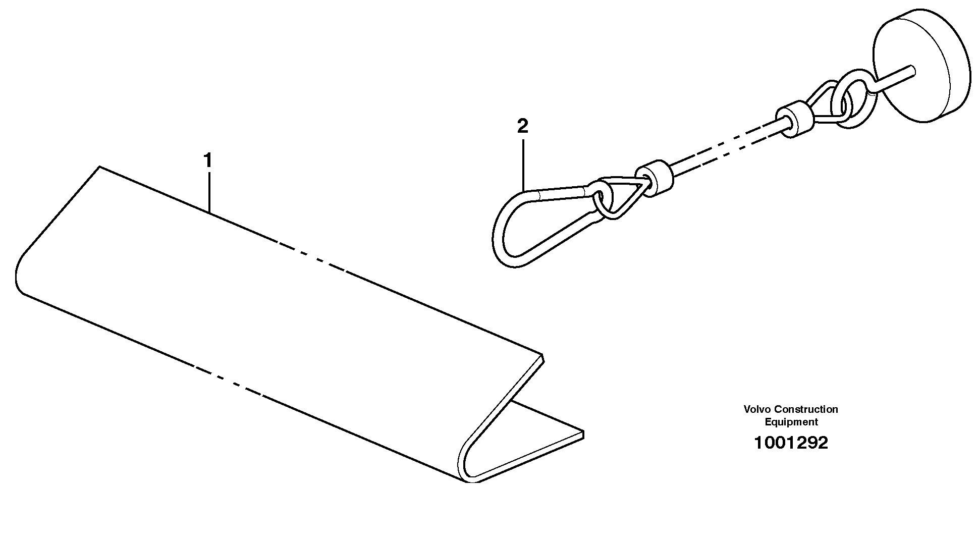 Bucket tooth protection — volvo parts diagram