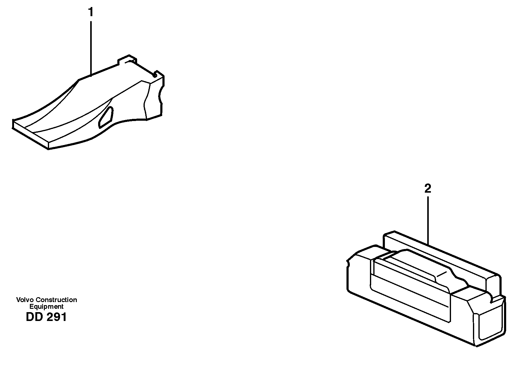 Tooth — volvo parts diagram