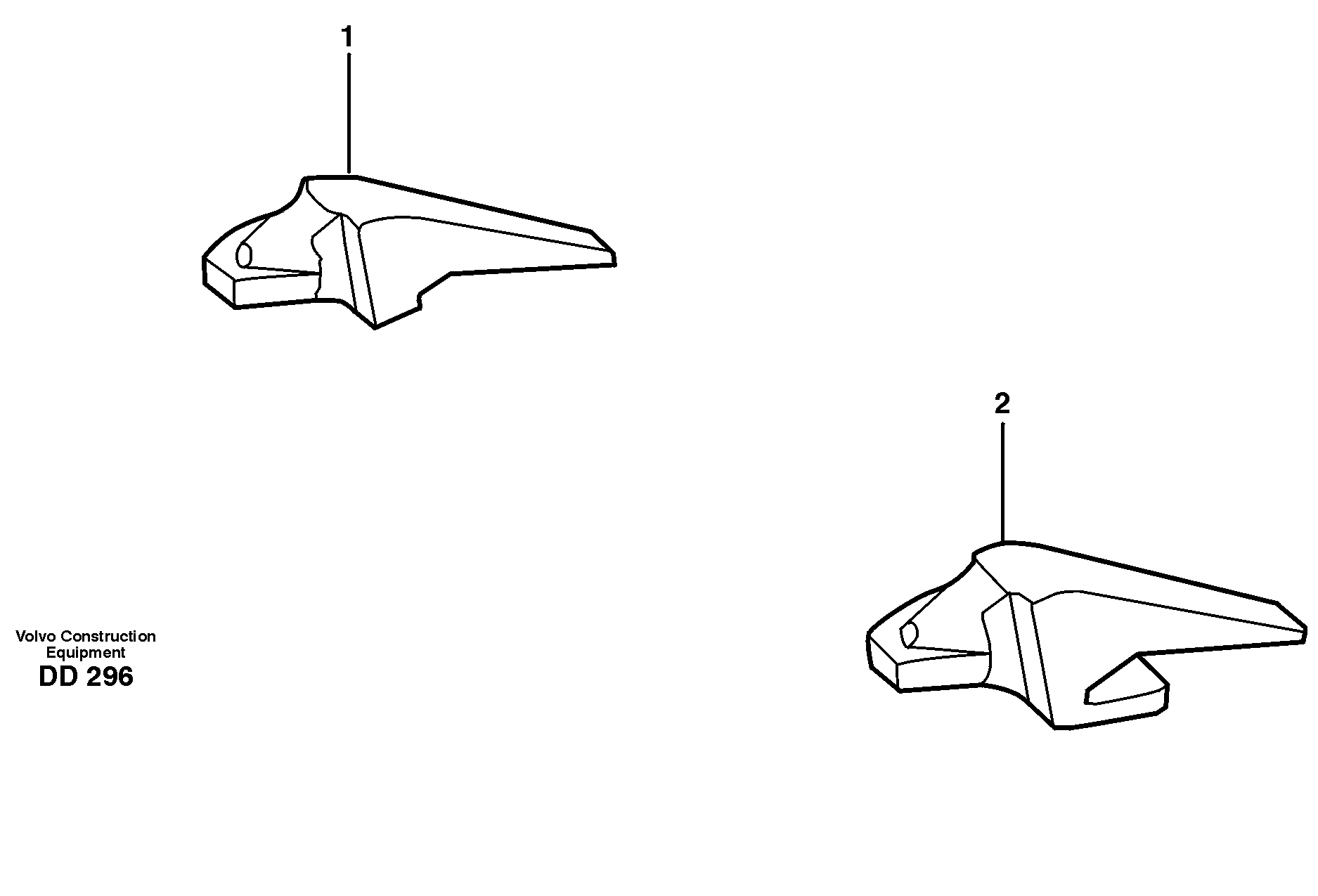 Adapter kit — volvo parts diagram