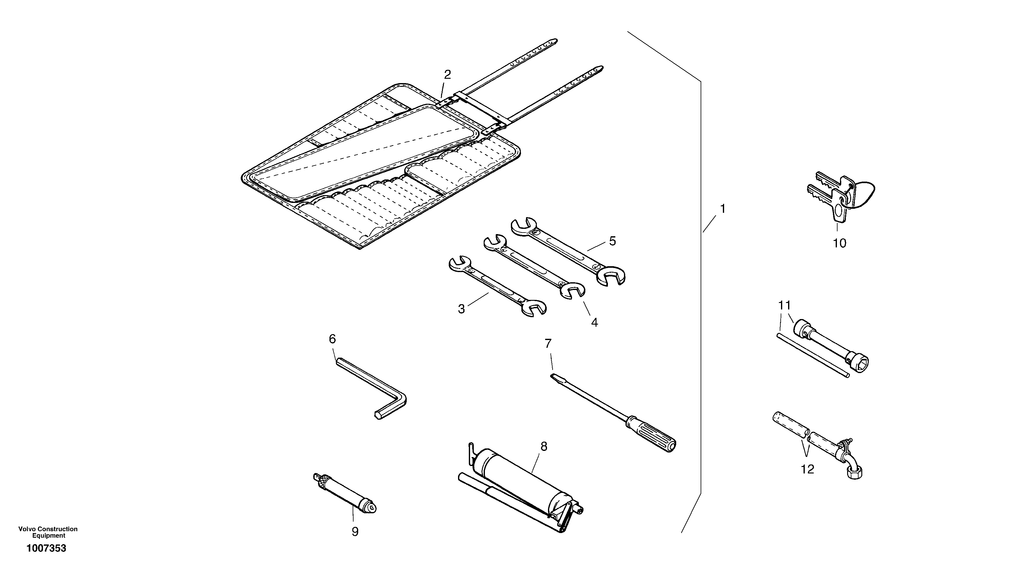Tools — volvo parts diagram