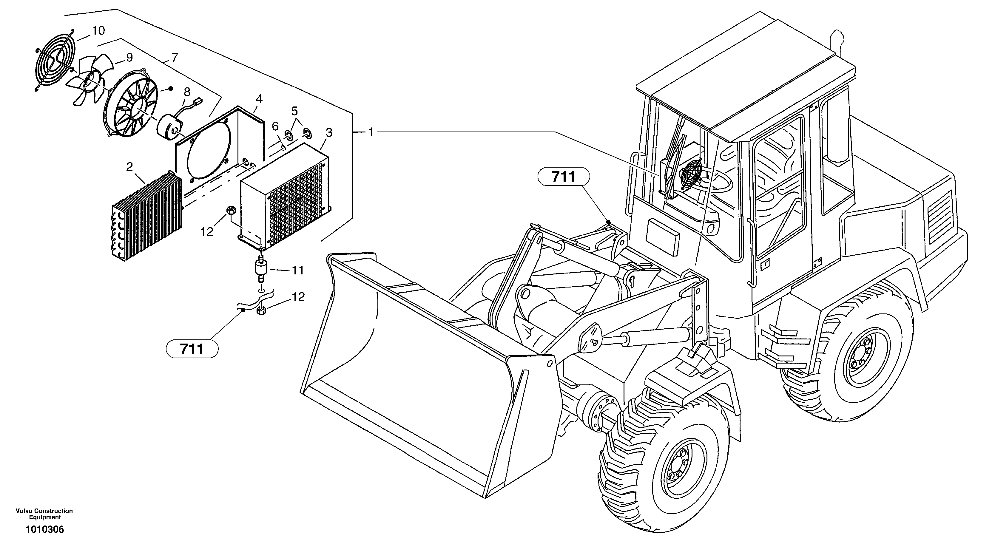 Condenser - Air conditioning (MCC) — volvo parts diagram