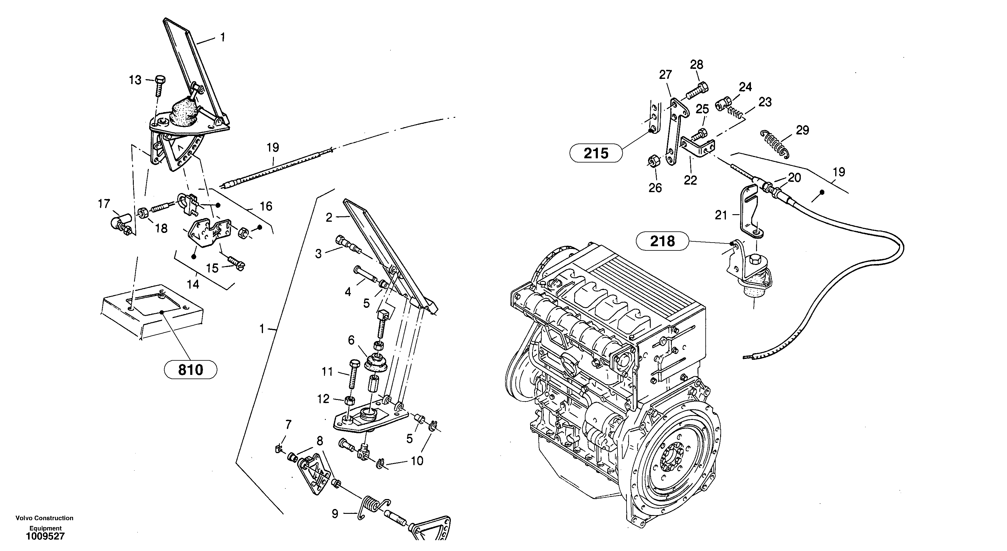 Speed control — volvo parts diagram