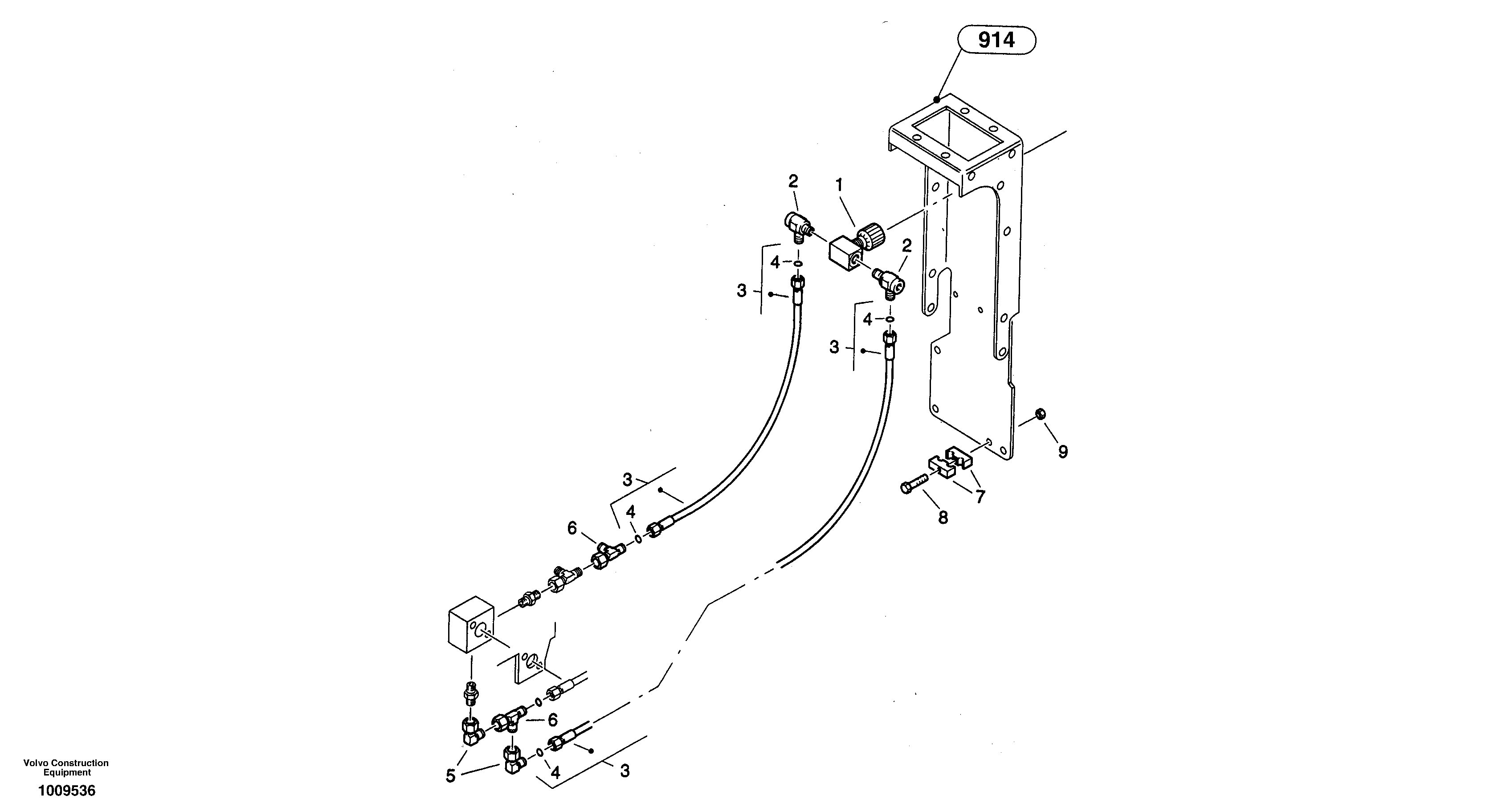 Hand inch control — volvo parts diagram