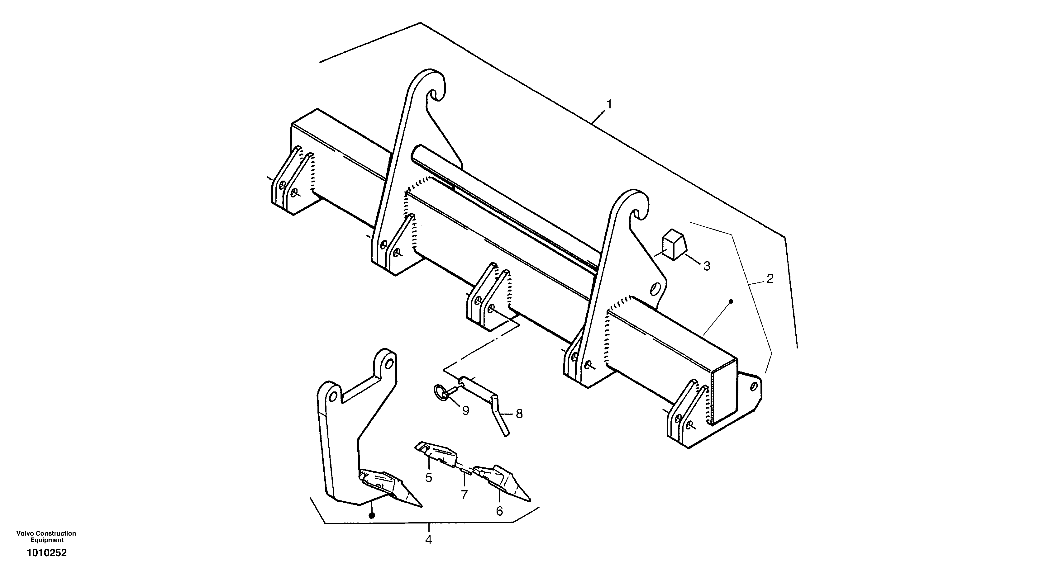 Scarifier — volvo parts diagram