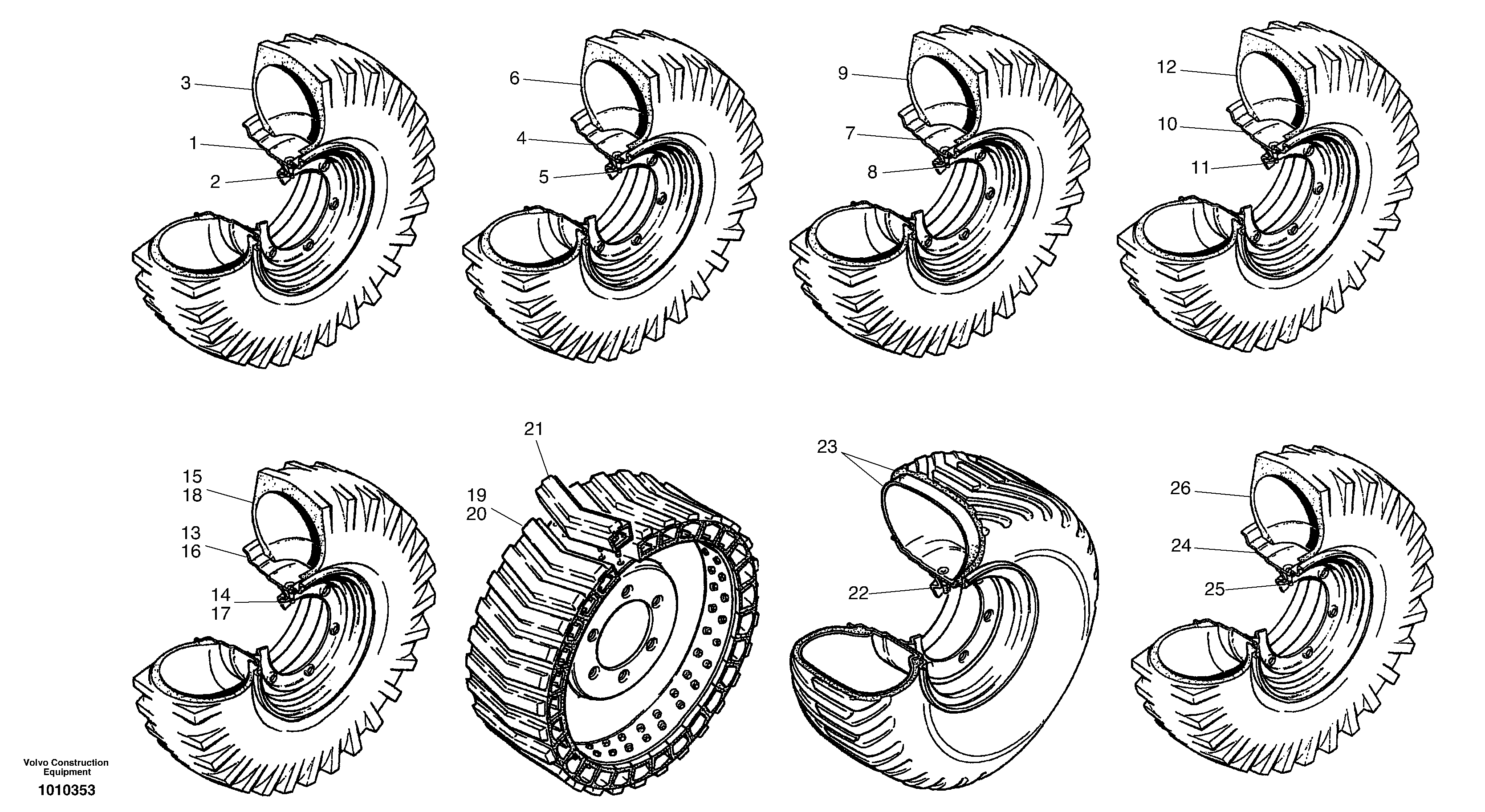 Wheels — volvo parts diagram
