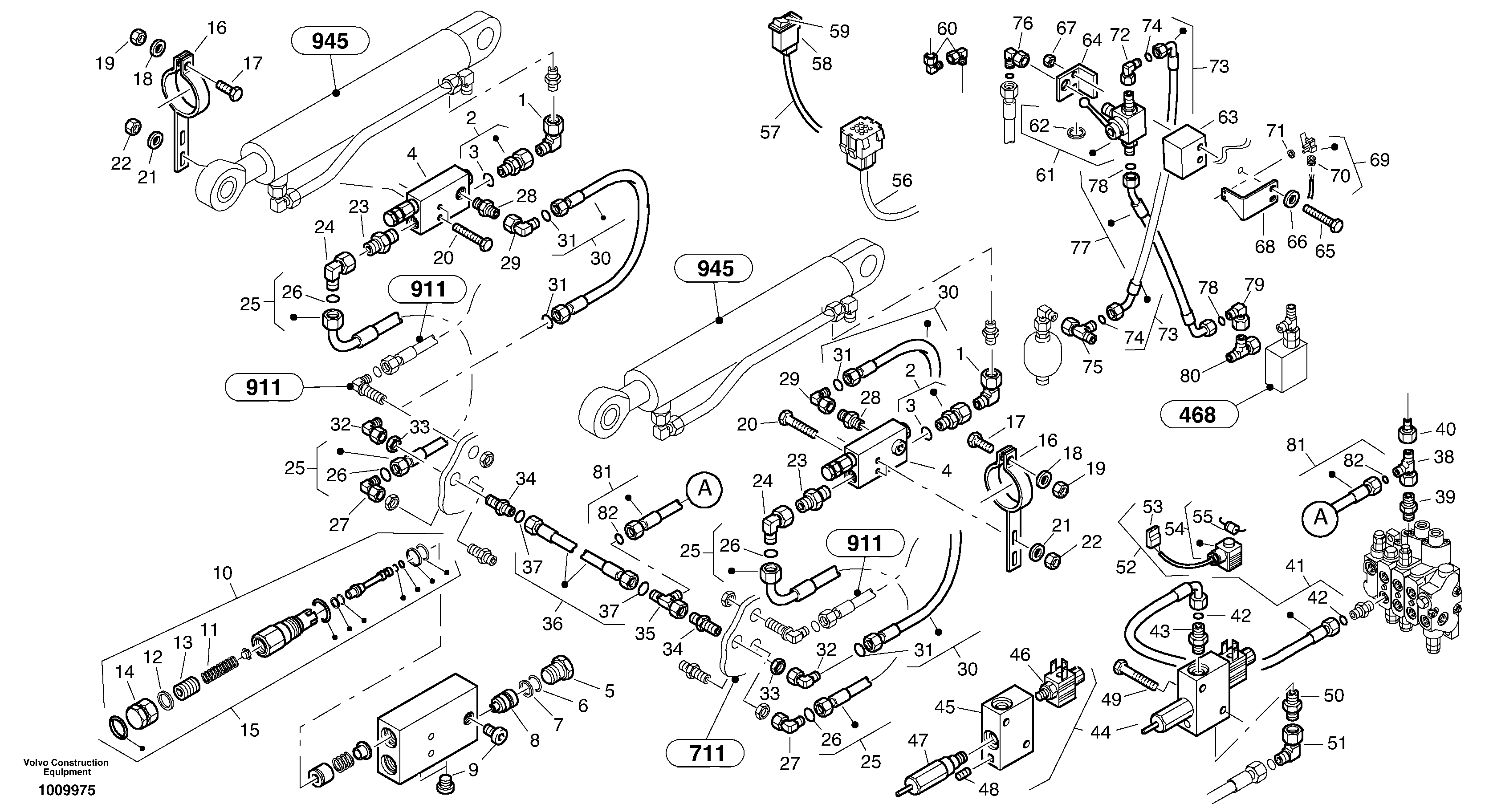 Line fracture safety - Lift — volvo parts diagram