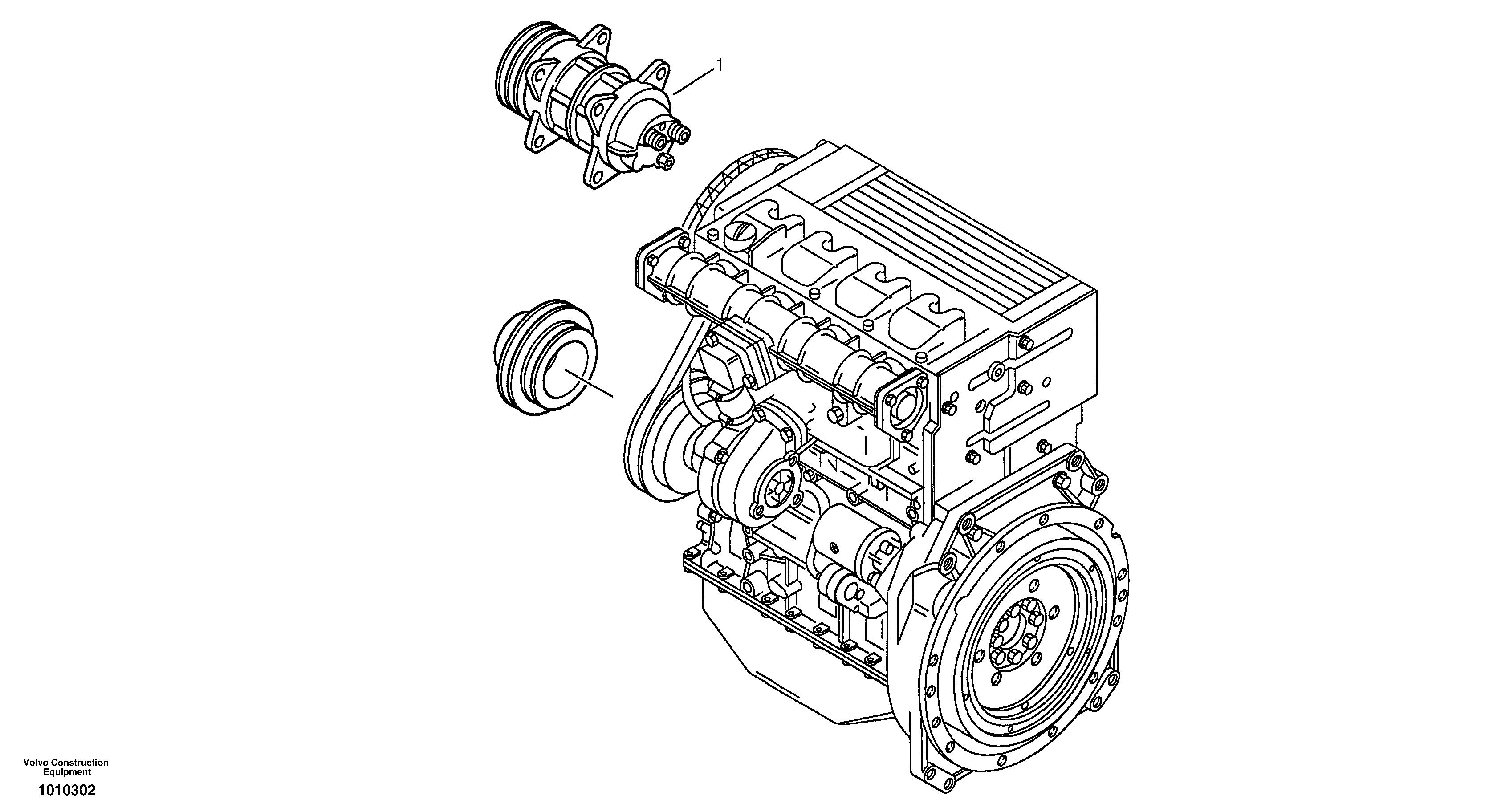 Compressor - Air conditioning (MCC) — volvo parts diagram