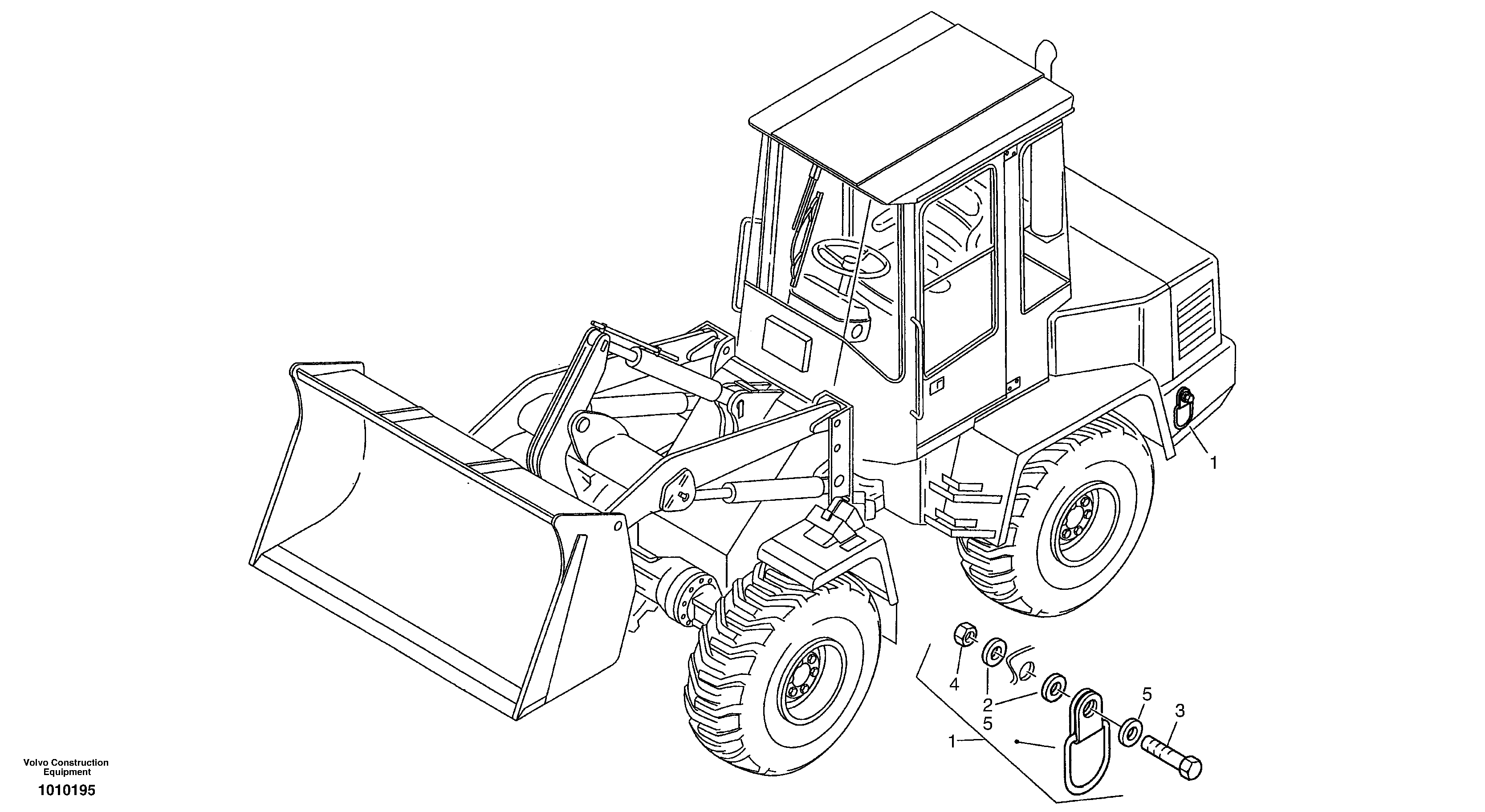 Lifting eyes — volvo parts diagram