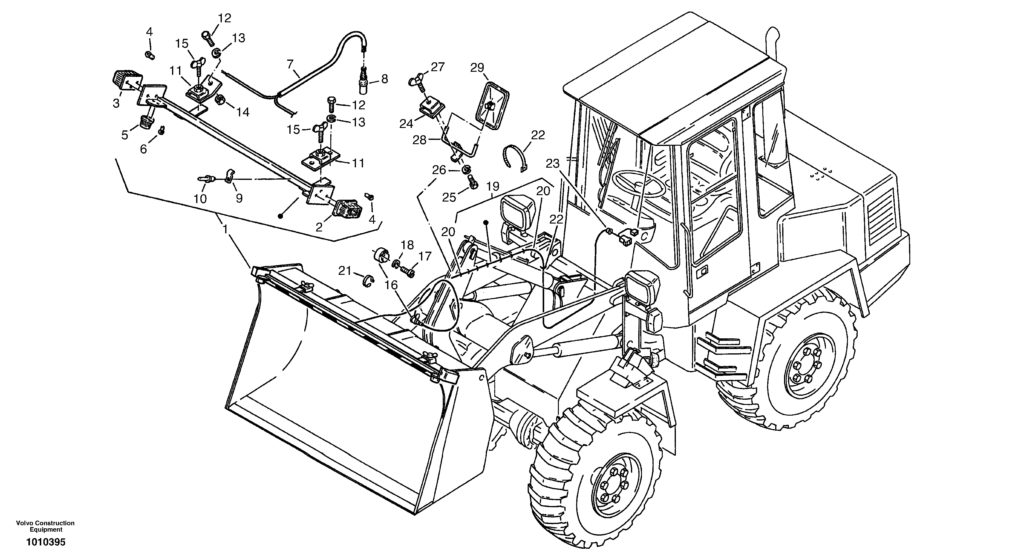 Additional lighting - Swiss — volvo parts diagram